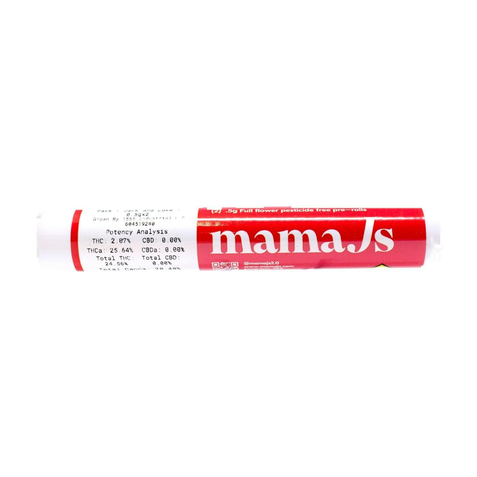 MMJ Jack and Coke Preroll 2pk 2g 3120985174 A34.2|AOF