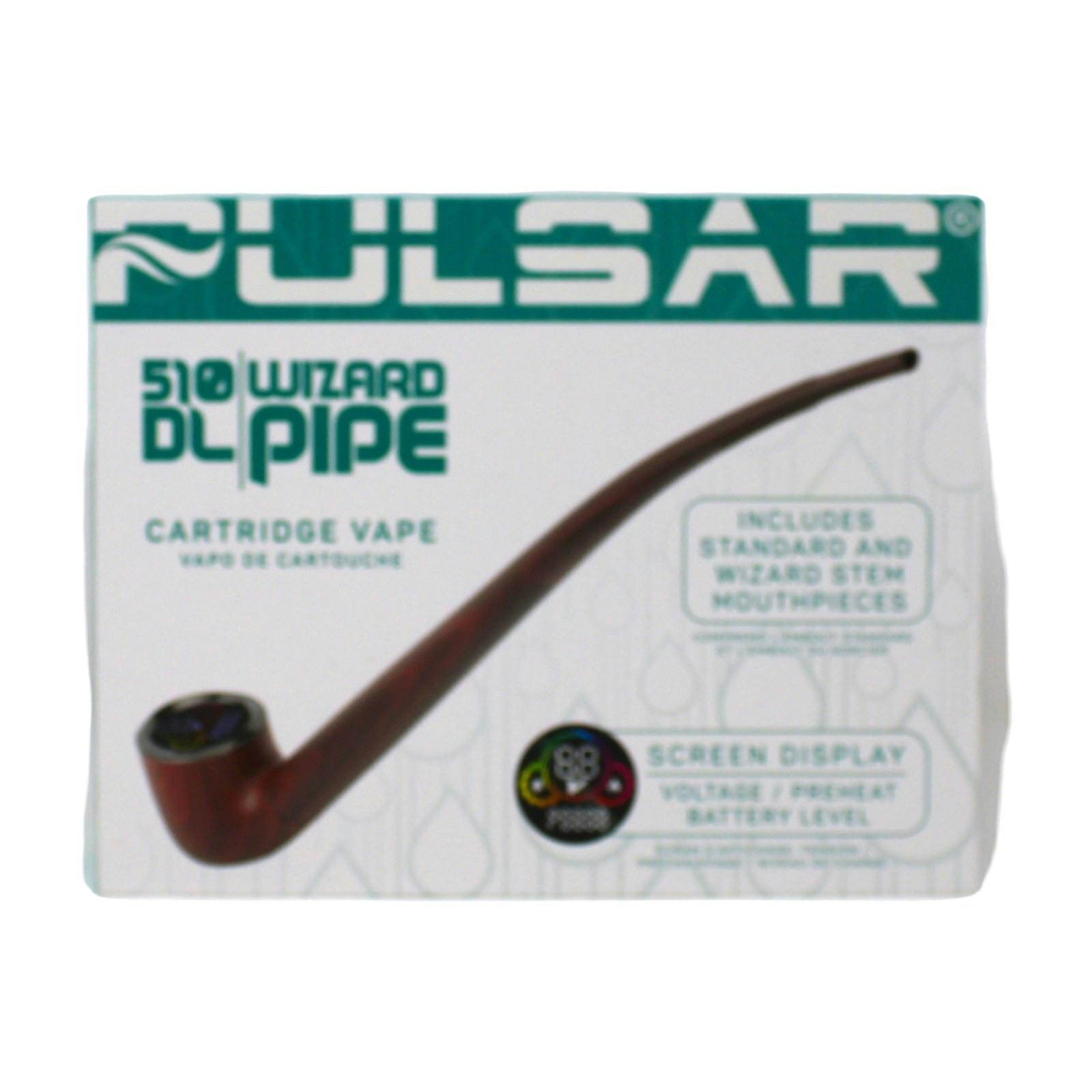 Pulsar 510 DL Wizard Pipe Vape Mohagany 840250814992