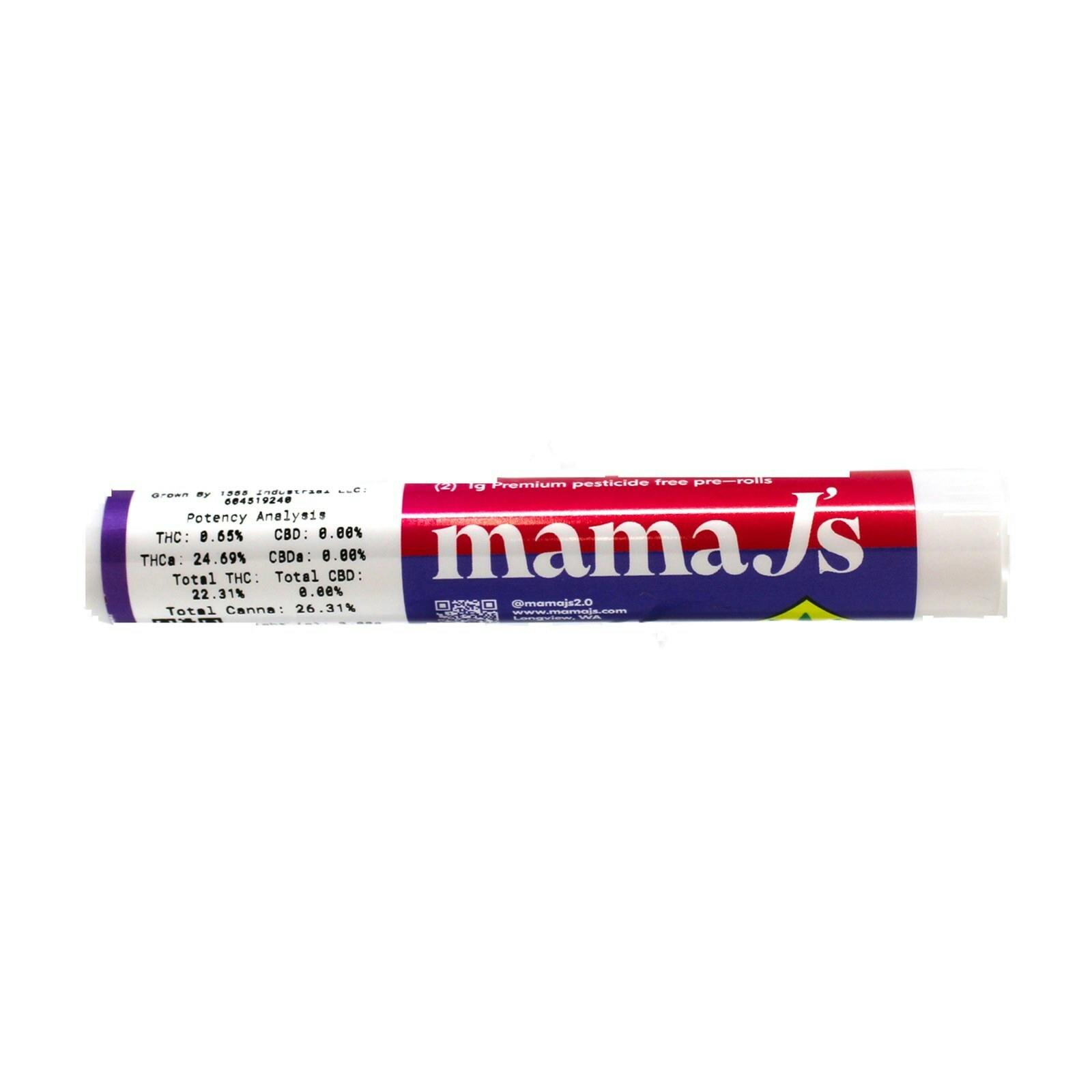 MMJ Nerdz Preroll 2pk 2g 5001971845 A63|AOF