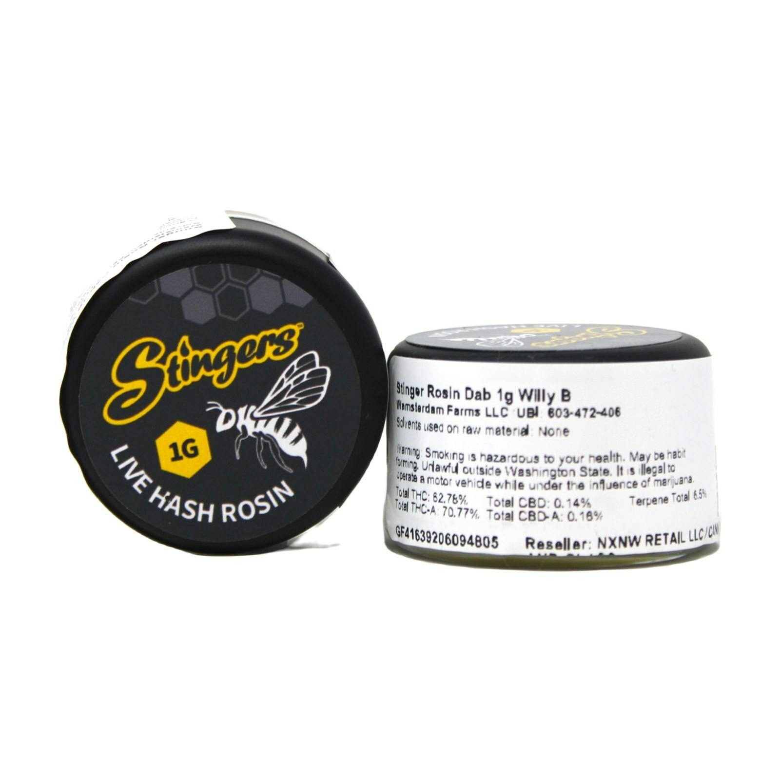 WAM Willy B Rosin Concentrate 1g 8171058412 Fridge12|AOF