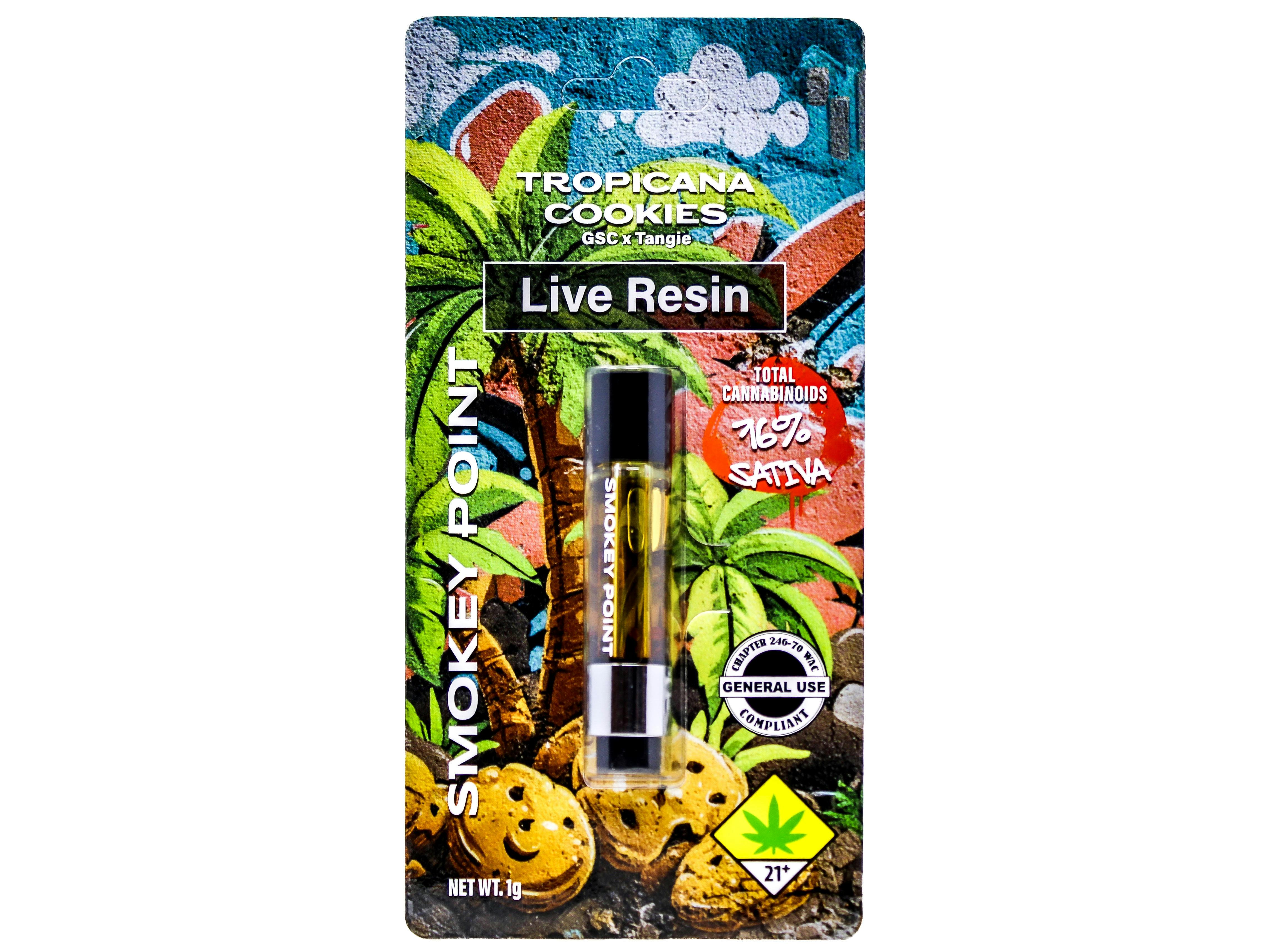 SPP Tropicana Cookies Live Resin Cart 1g 35622 SW_CART276|I2