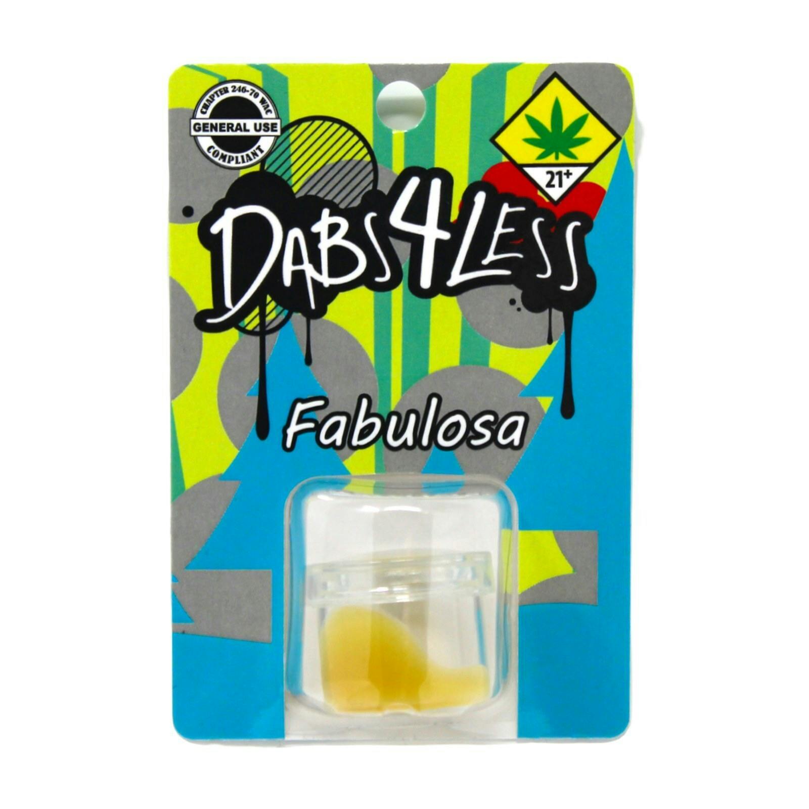 ECC Fabulosa BHO Concentrate 1g 8261078095 A10.1|A2