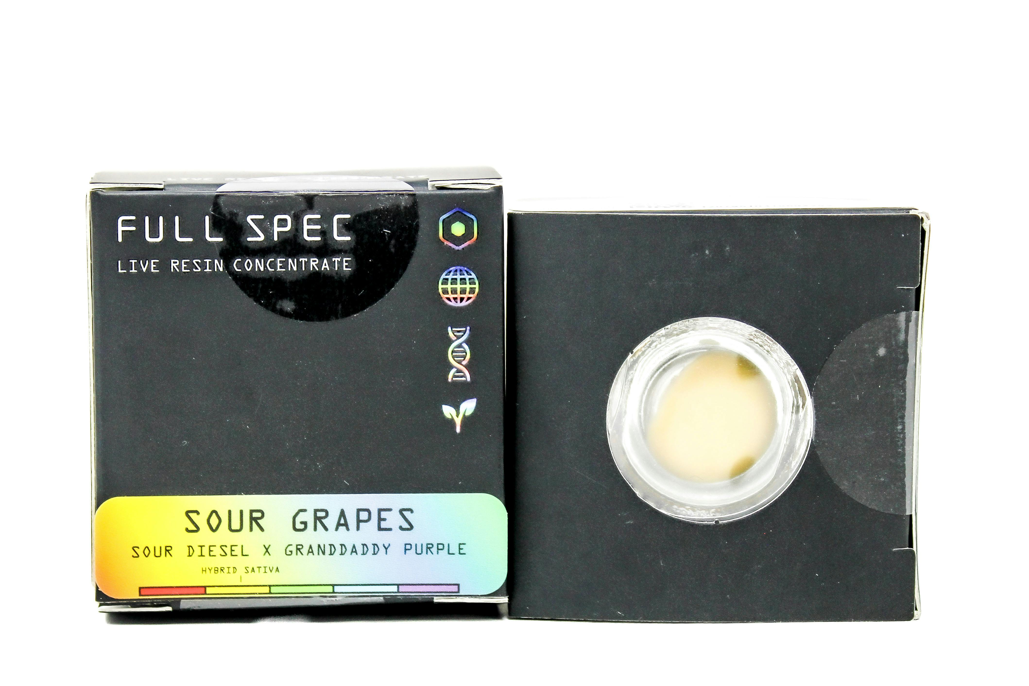 WRX Sour Grapes Live Resin Concentrate 1g 45839 B11.2|AOF