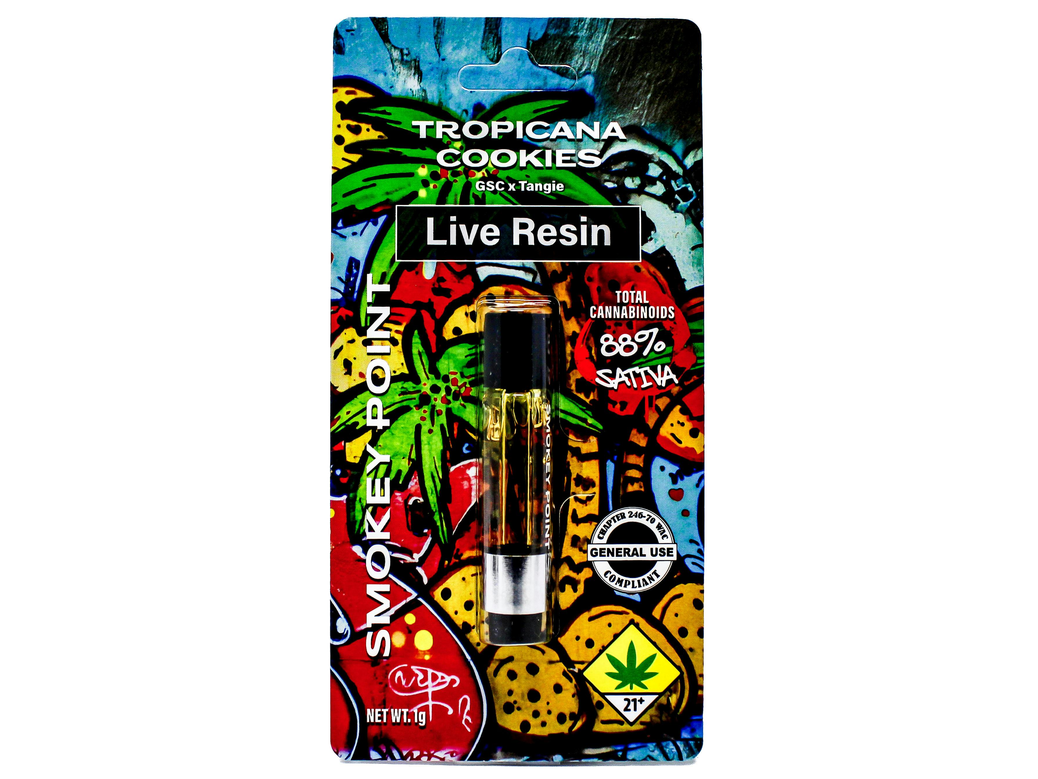 SPP Tropicana Cookies Live Resin Cart 1g 35622 SW_CART271|AOF