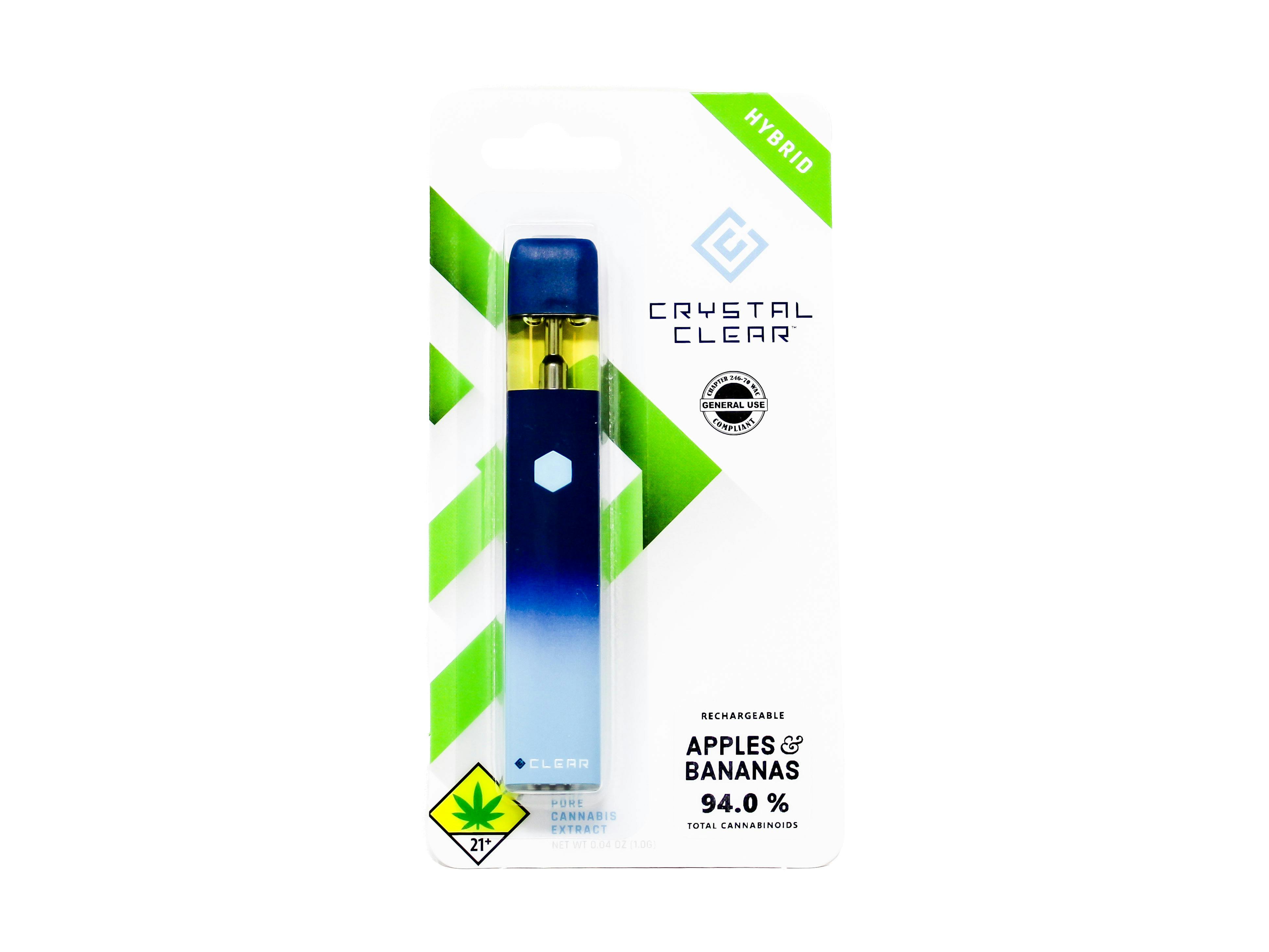 NWCS Apples and Bananas Disposable Distillate Cart 1g 25018 SW_DSBL35|AOF