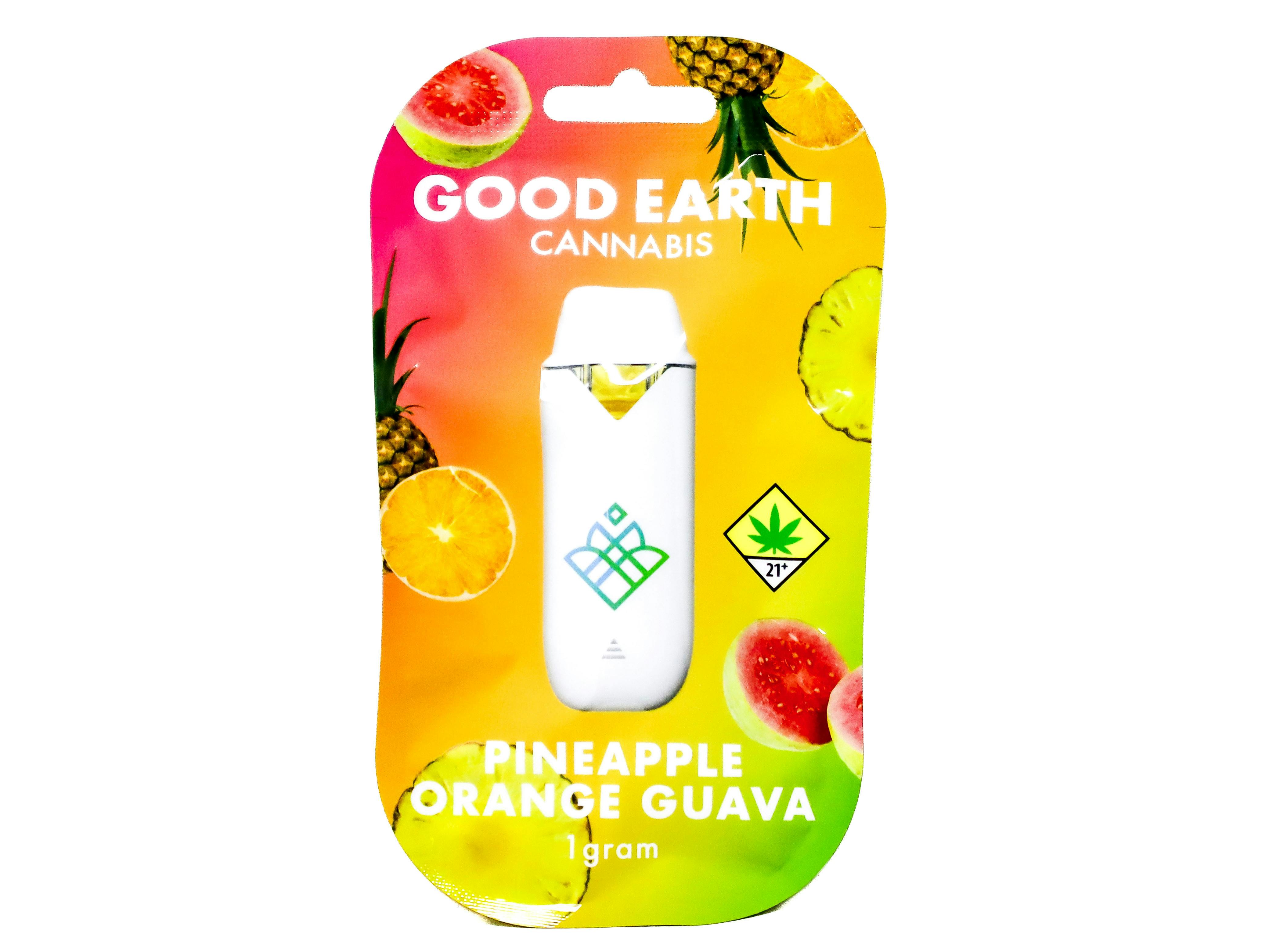 GEC Pineapple Orange Guava Distillate Disposable Cart 1g 51275 SW_CART191|AOF