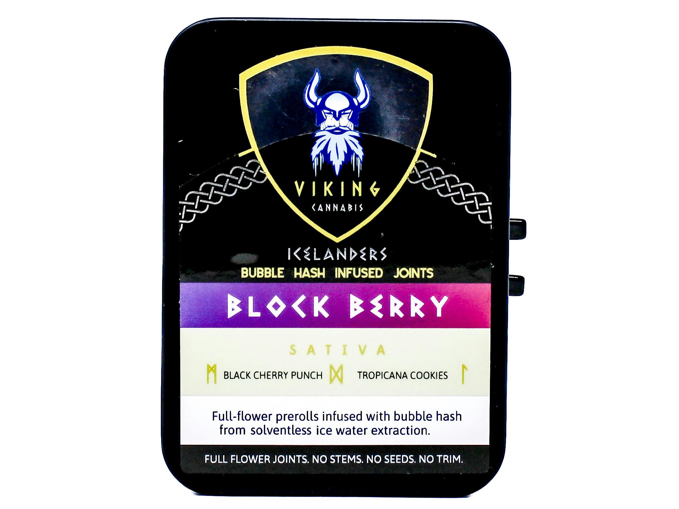 FRF Block Berry Infused Preroll 6pk 3g 54726 D8.2|AOF