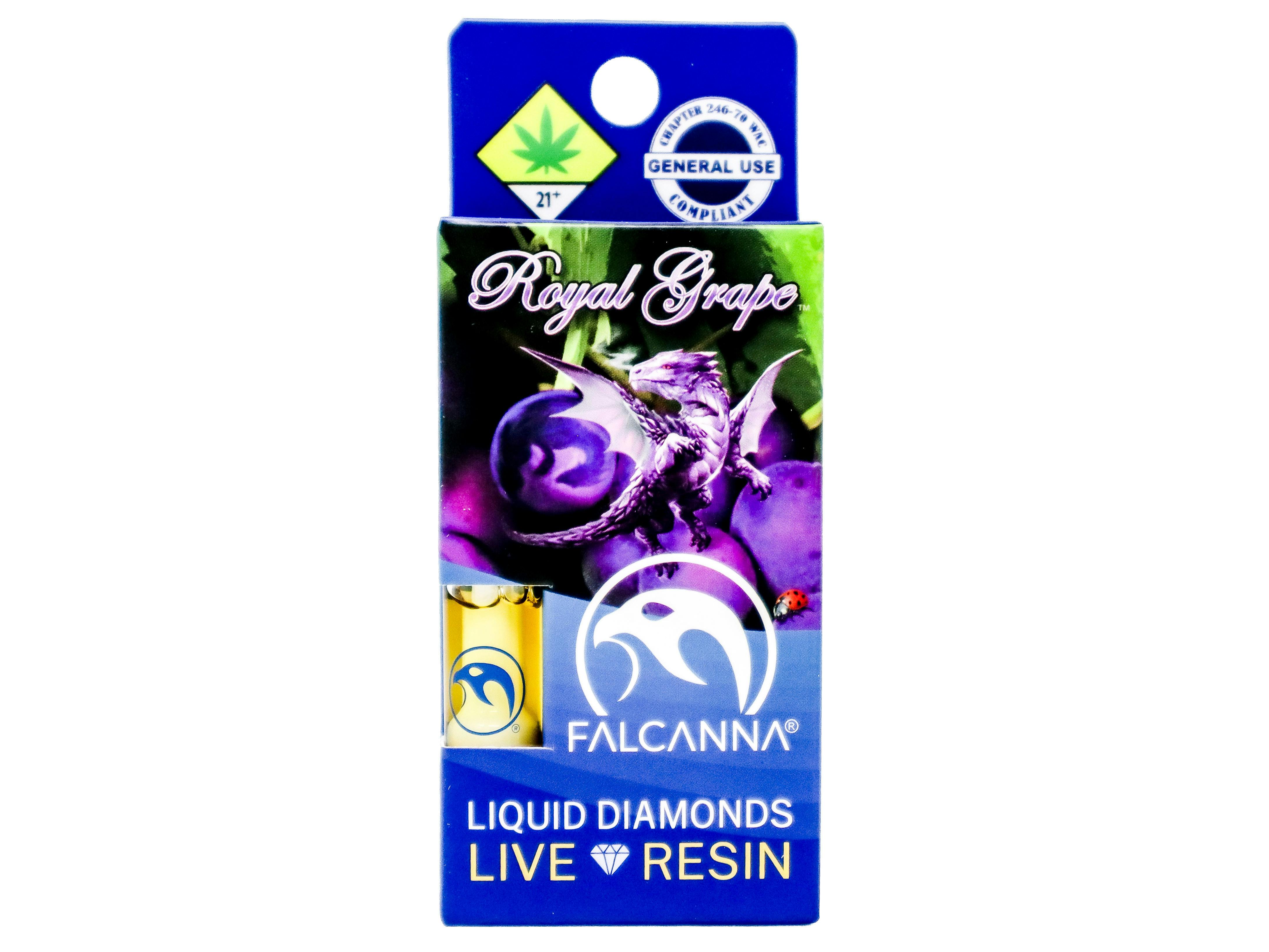 FAL Royal Grape Live Resin Cart 1g 35437 SW_CART283|AOF