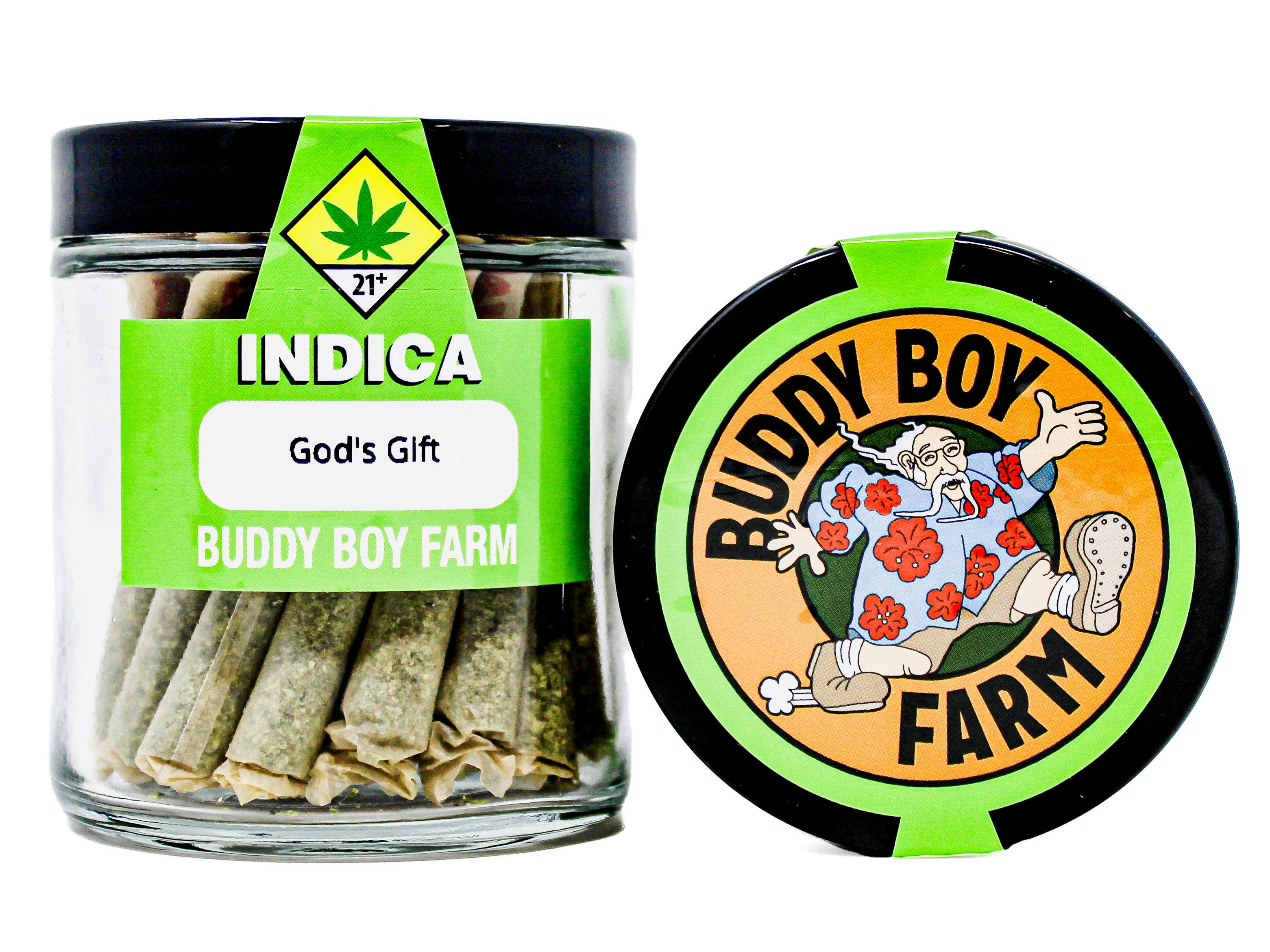 BDB Gods Gift Preroll 28pk 14g 52762 B2.3|AOF