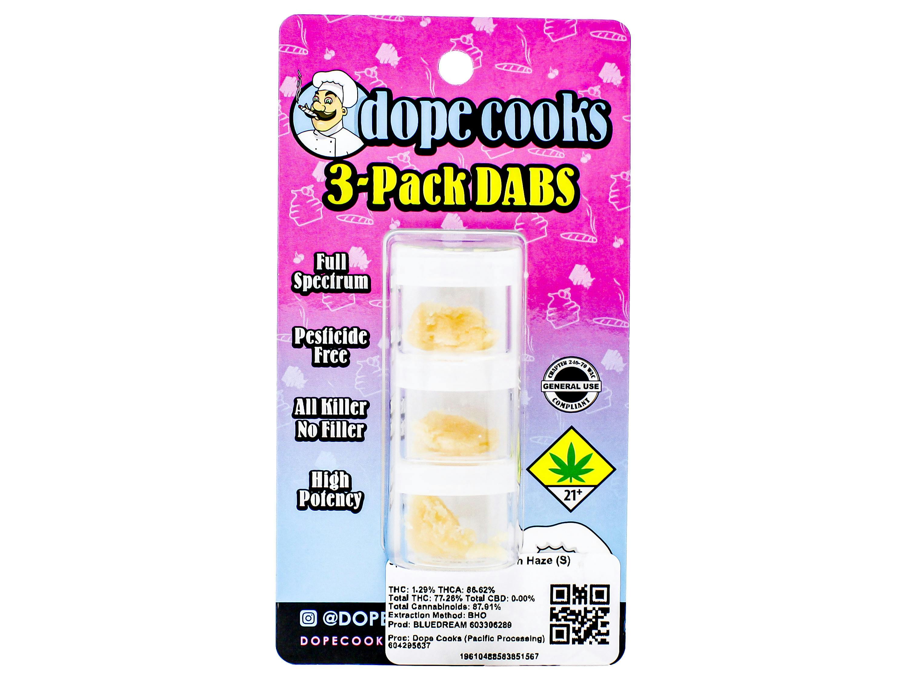 VRGA Ghost Train Haze 3pk BHO 3g 51636 C9 D26.1|AOF