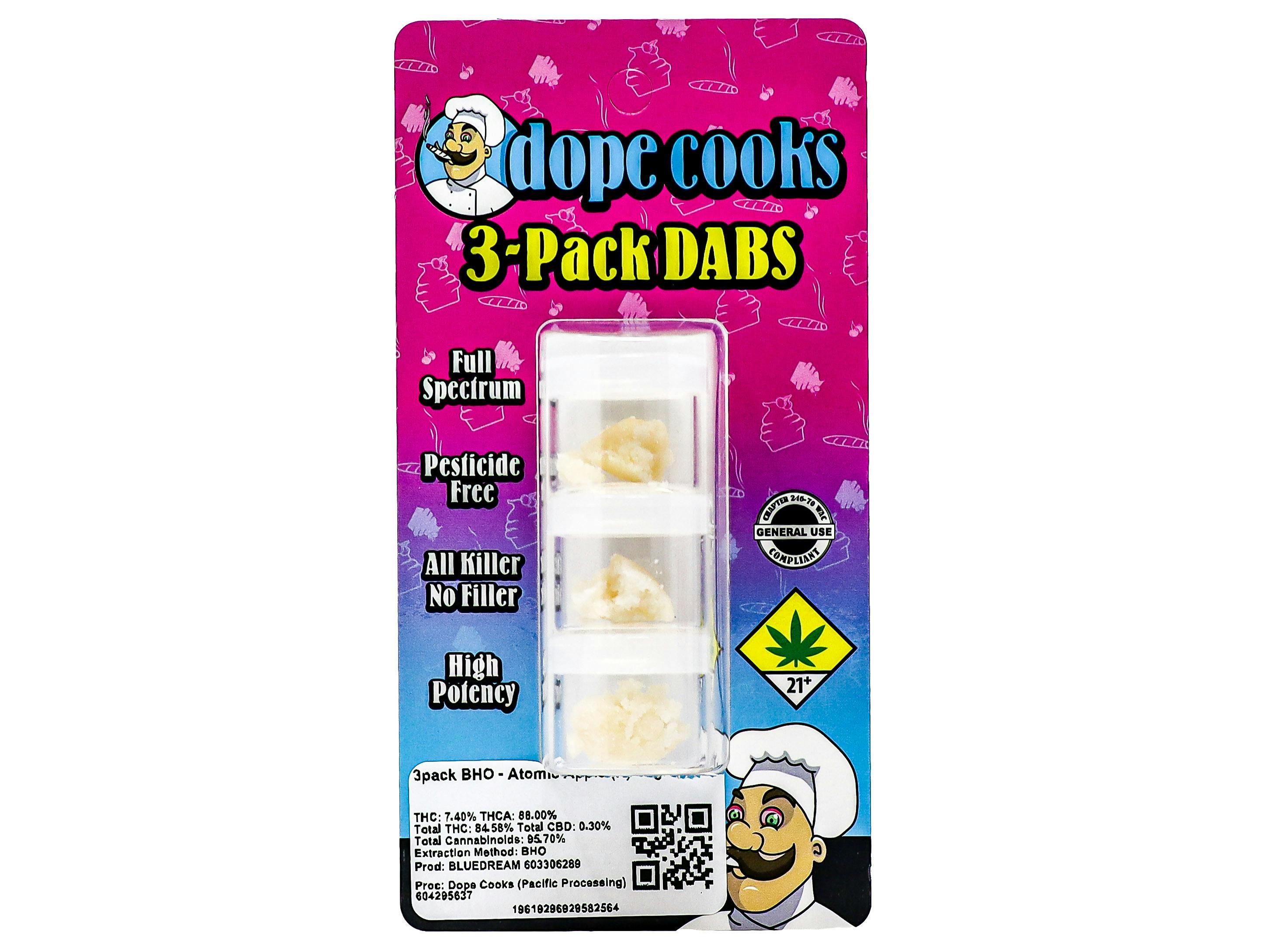 VRGA Atomic Apple 3pk BHO 3g 51635 E16.2|AOF