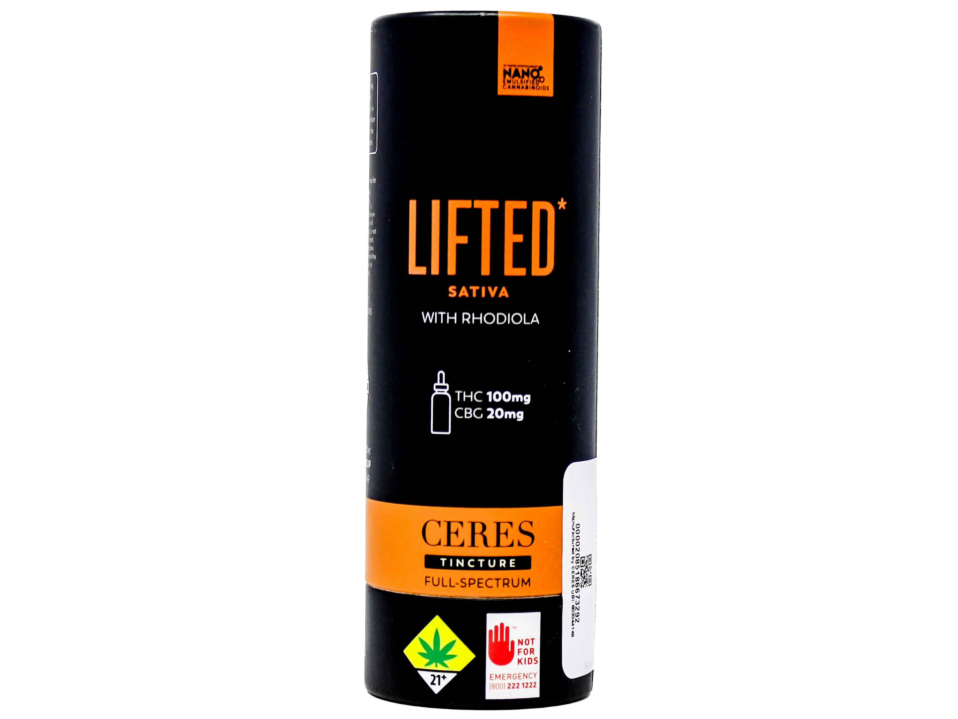 CER Lifted Sativa Tincture 100mg 3020549968 SW_TIN12|Q24