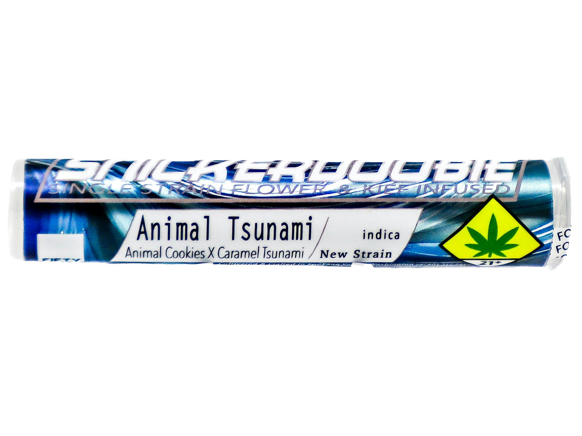 FTY Animal Tsunami Kief Infused Preroll .75g 2736649149 A36.1|AOF