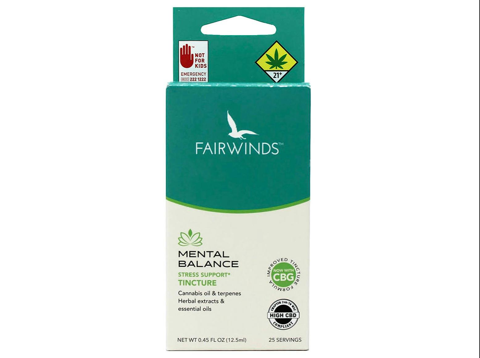FWD Mental Balance Tincture CBD 865mg 26700 SW_TIN14|Q20