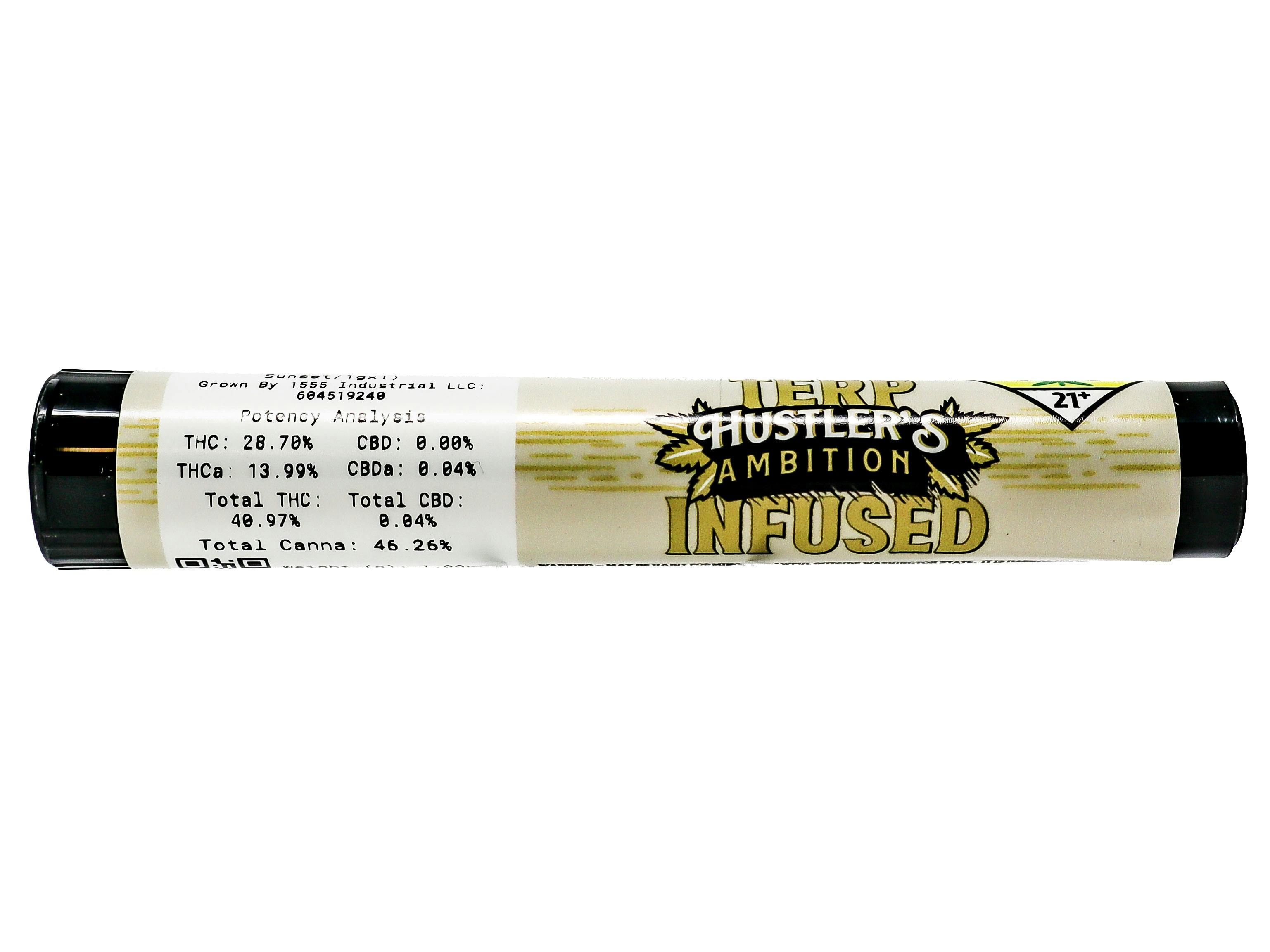 MMJ Snow Cone Infused Preroll 1g 7470601945 A4.1|AOF