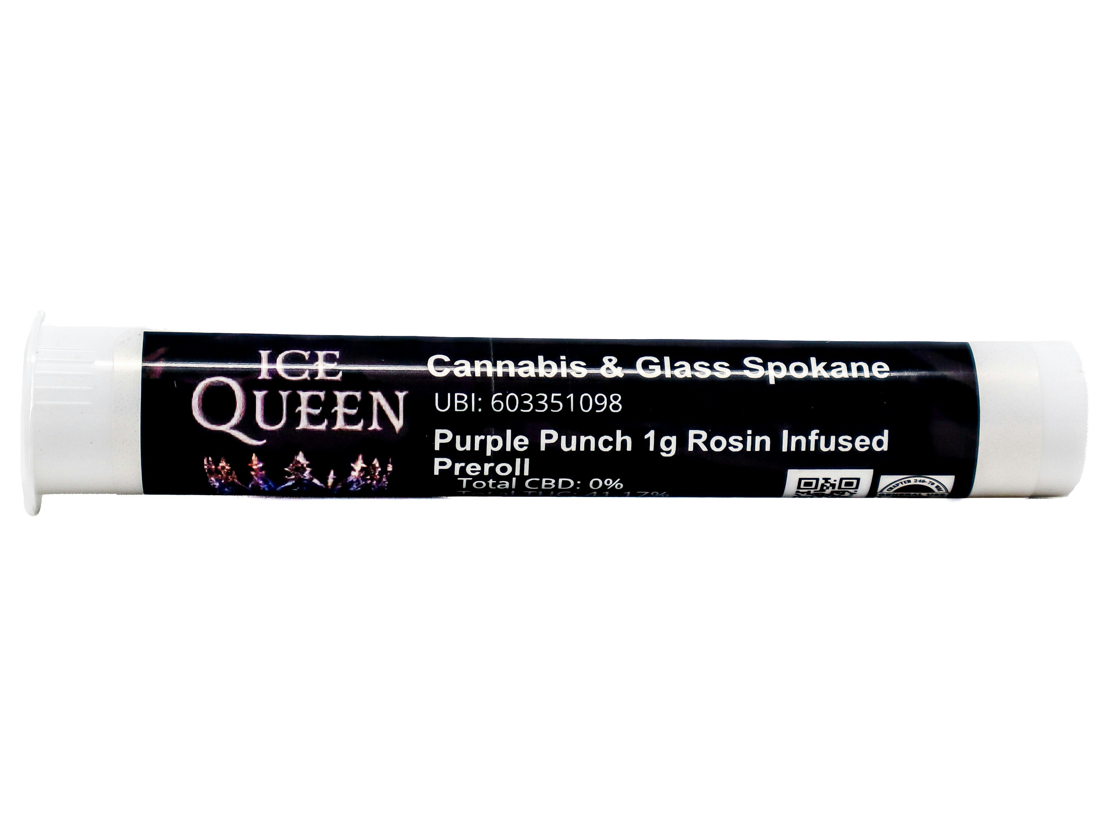 BDB Purple Punch Infused Preroll 1g 9115085716 A6.1|AOF