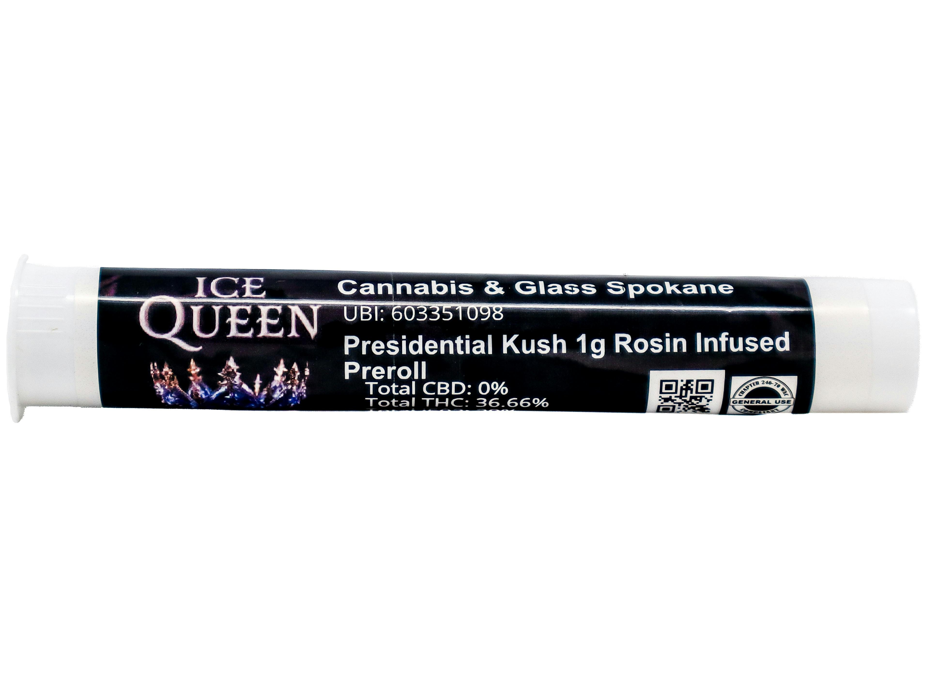 BDB Presidential Kush Infused Preroll 1g 8113229247 A16.1|AOF