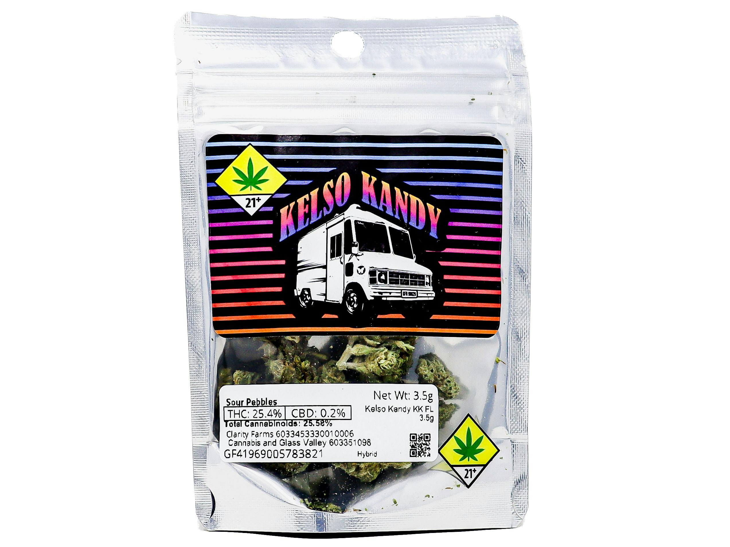 COW Sour Pebbles 3.5g 52777 C9.2|A25 at Cannabis & Glass