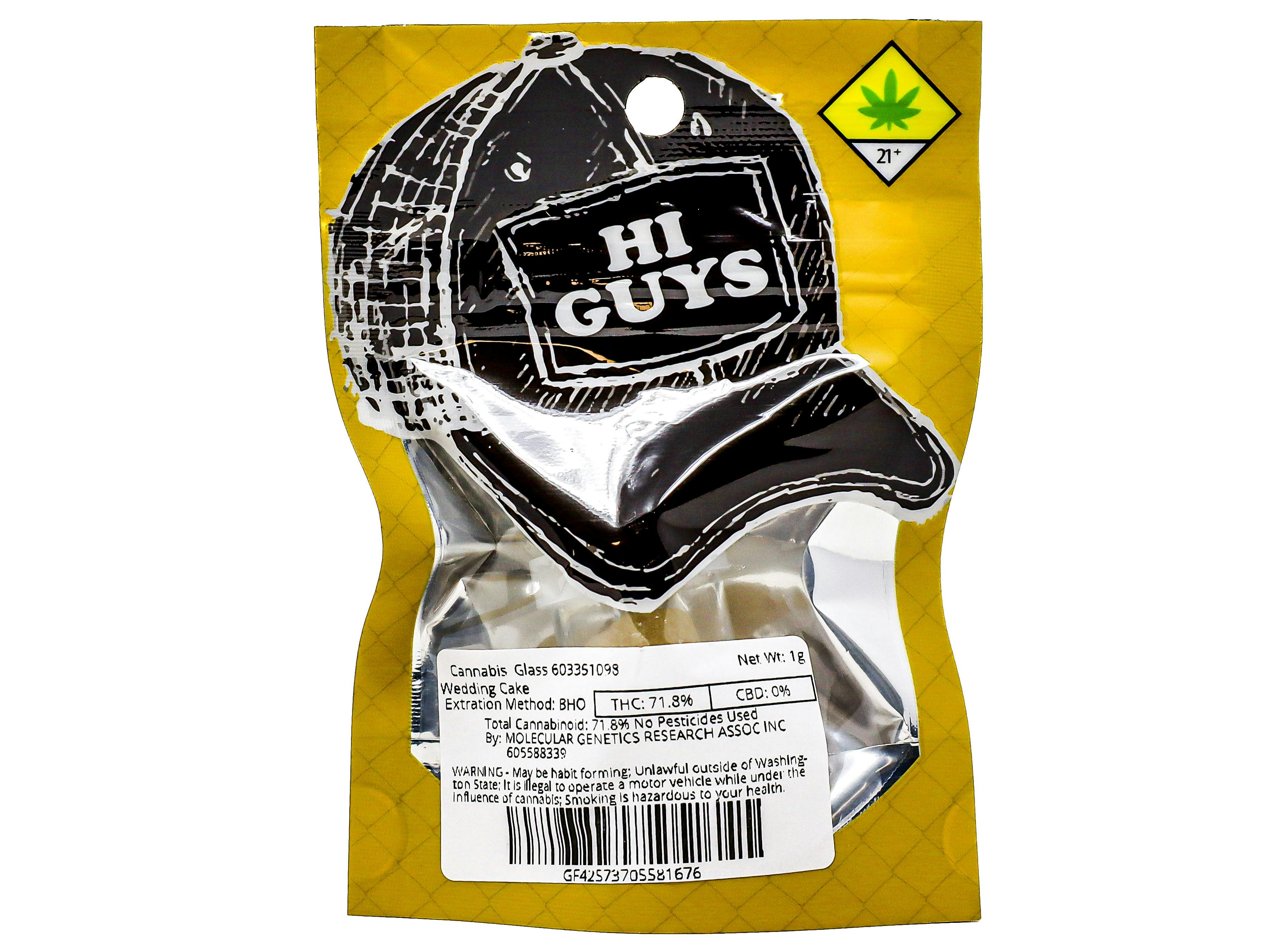 MOL Wedding Cake BHO Concentrate 1g 6622602718 C10.2|X18