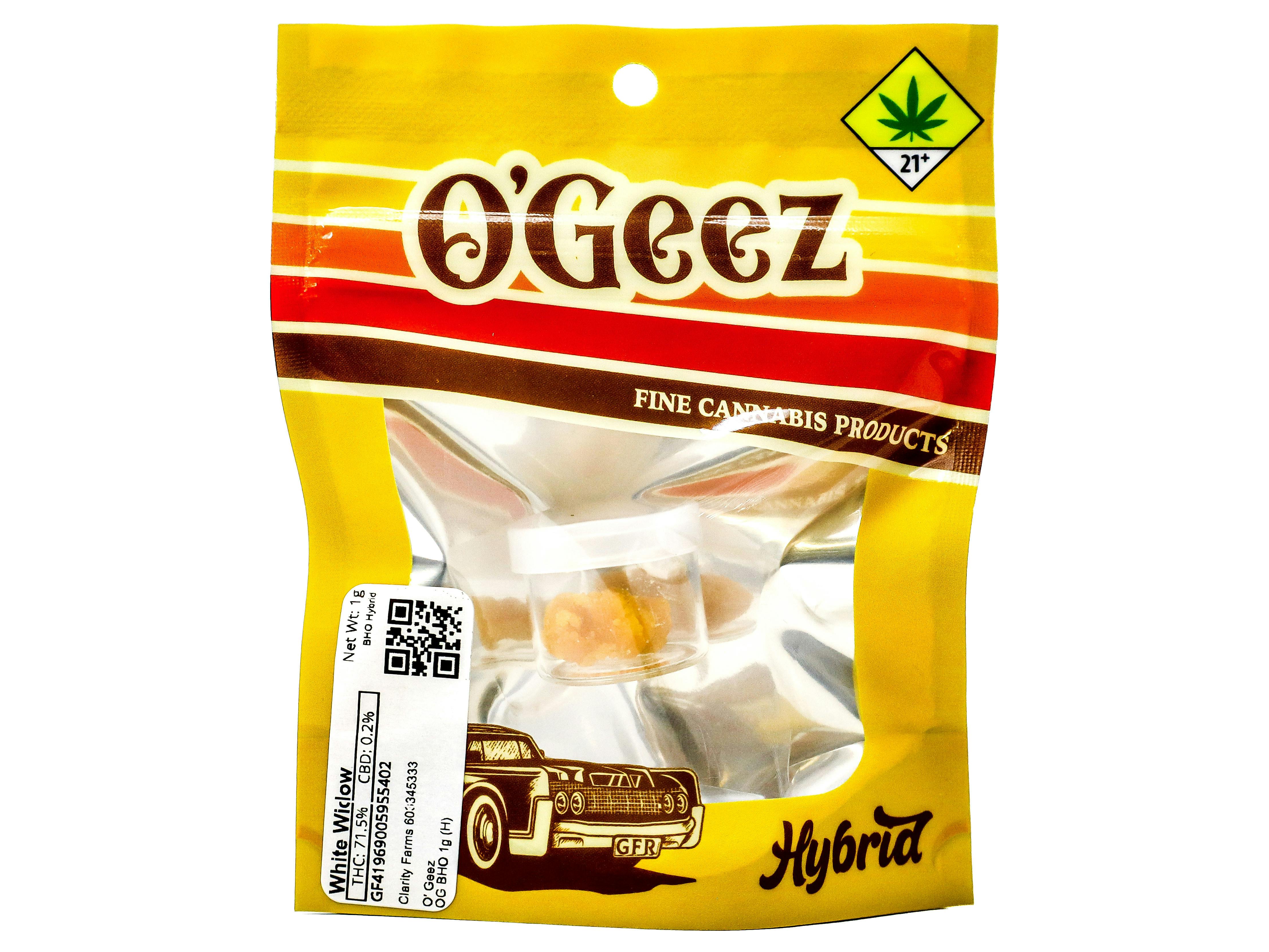 COW White Widow BHO 1g 9937286522 B4.2|AOF