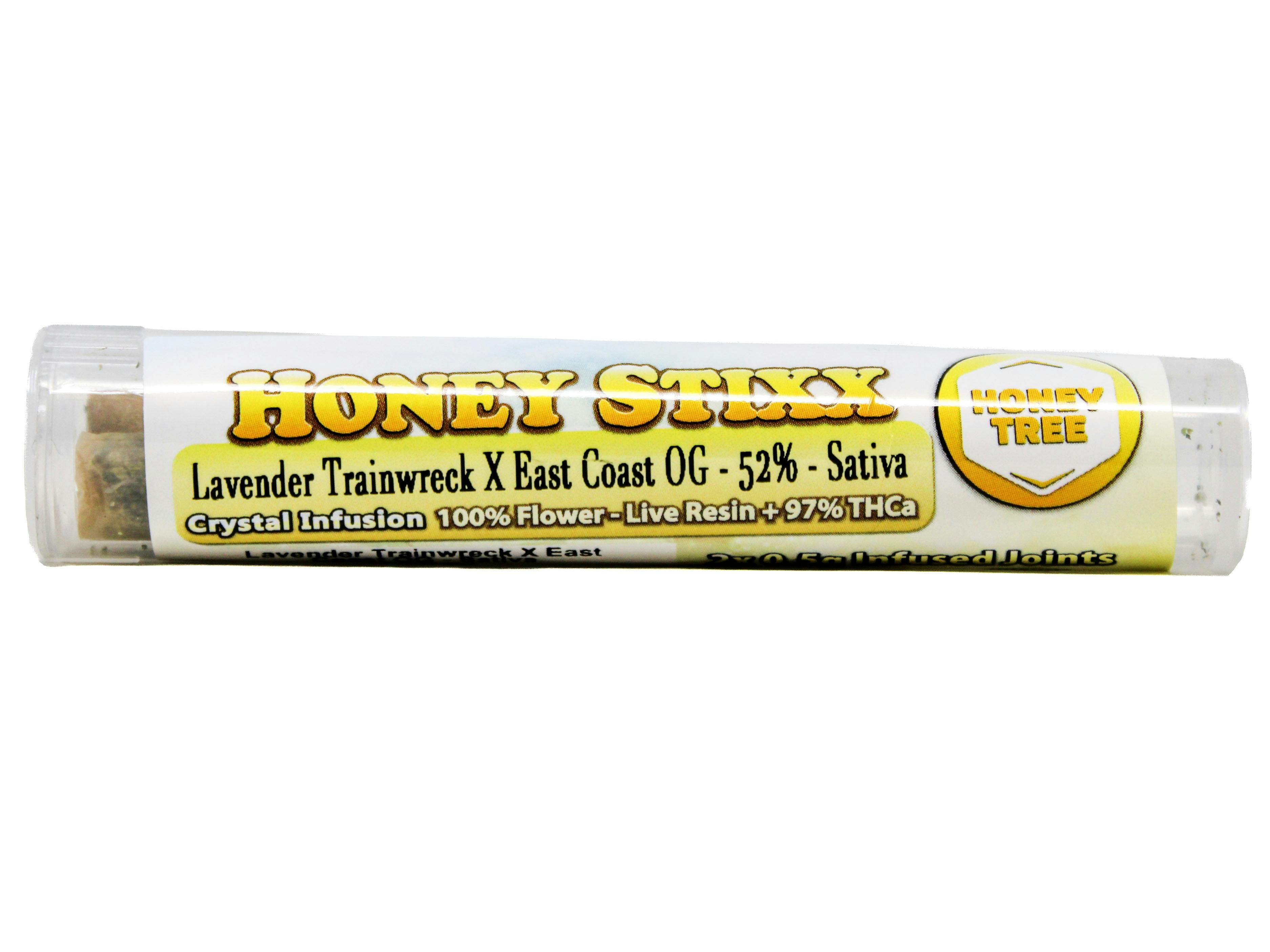 BHB Lavender Trainwreck X East Coast OGr Infused Preroll 2pk 1g 9709540041 A20.3|AOF