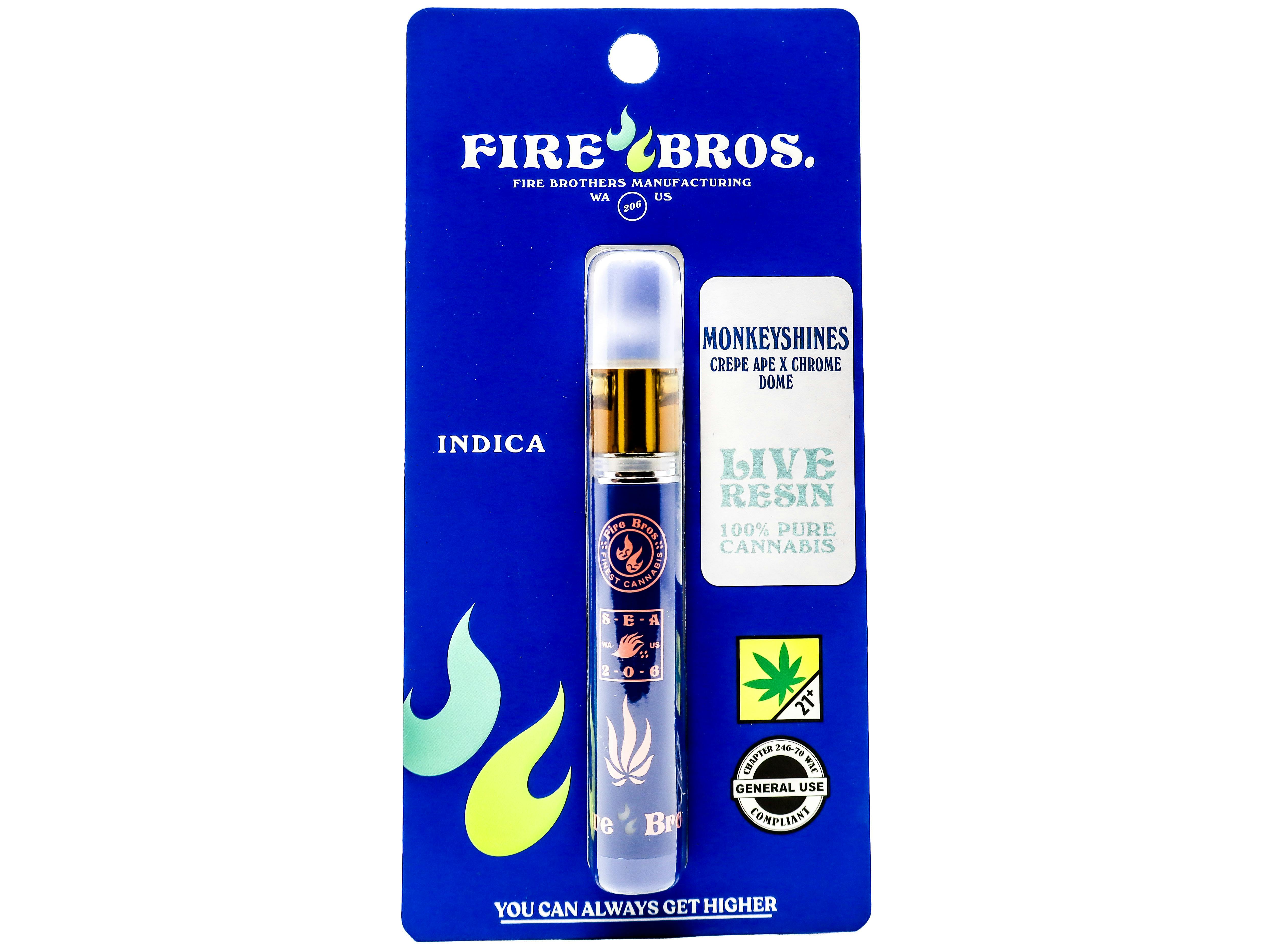 FRB Monkeyshines Disposable Live Resin Cart 1g 8481390345 SW_CART140|AOF