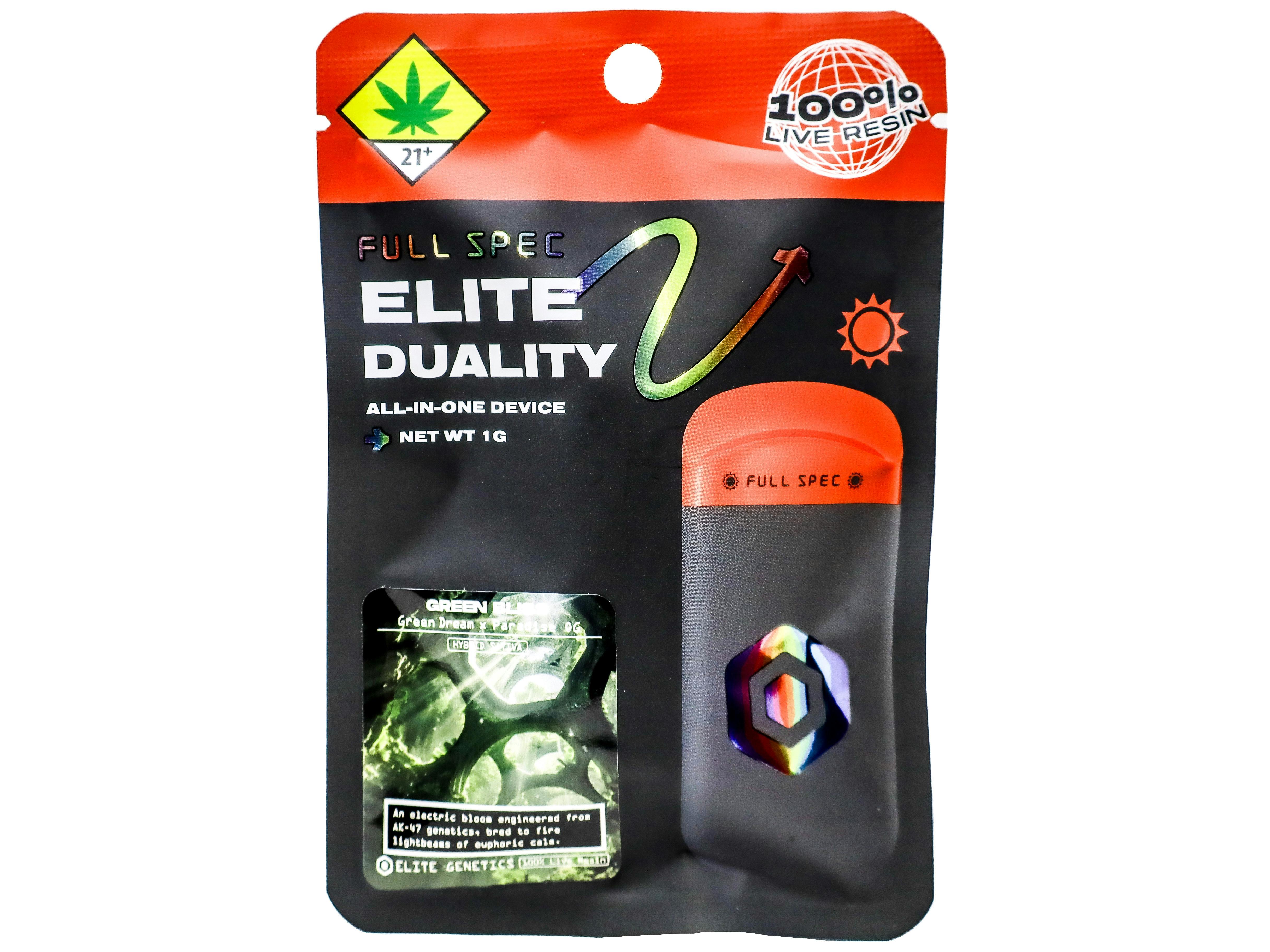WRX Green Bliss Duality Disposable Live Resin 1g 2410454592 SW_CART276|E4