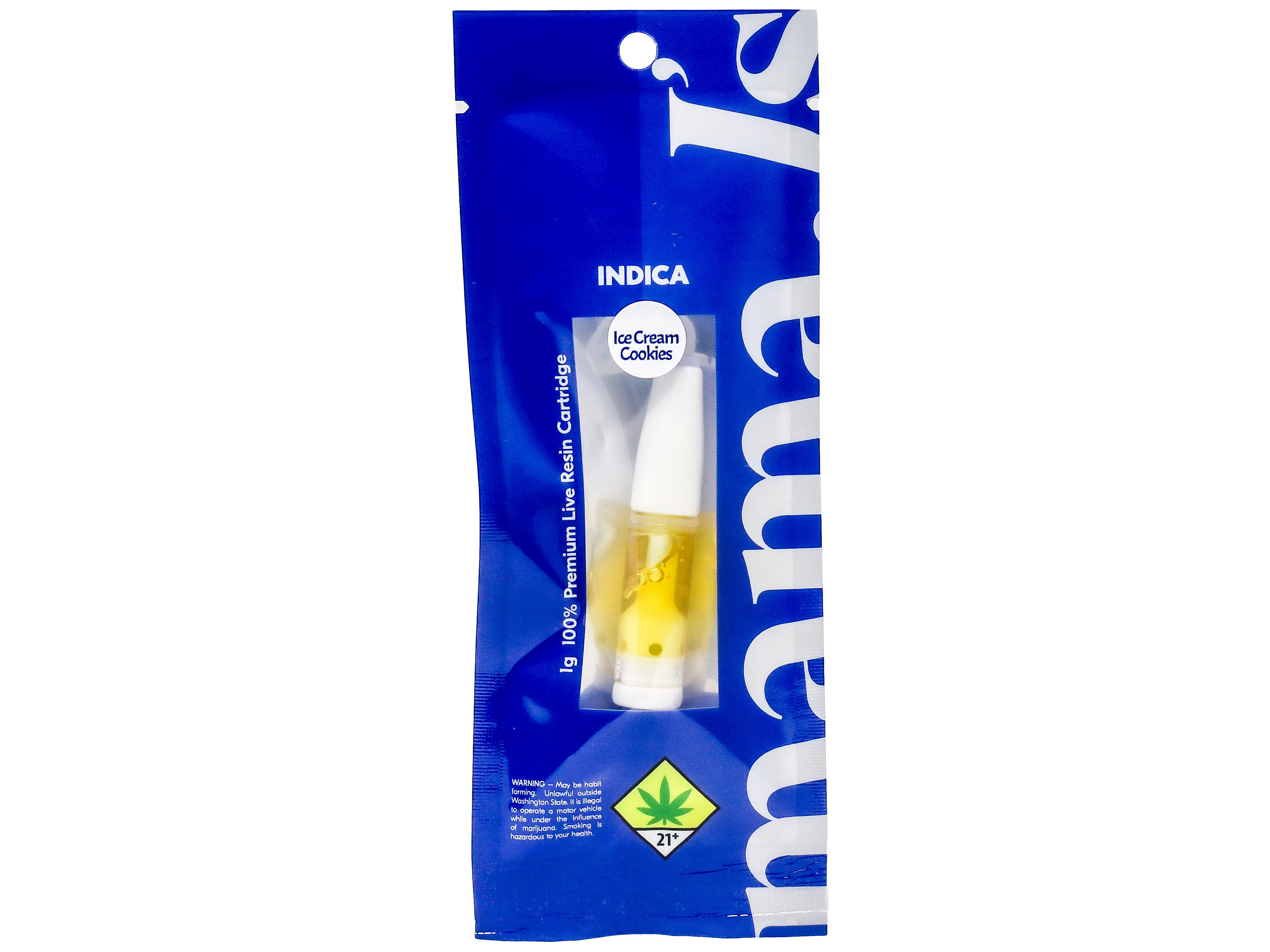 MMJ Ice Cream Cookies Live Resin Cartridge 1g 8679206211 SW_CART302|AOF