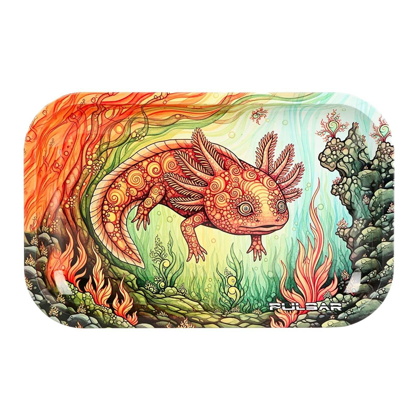 Pulsar 11"x7" Metal Rolling Tray Hellbender 840250818082