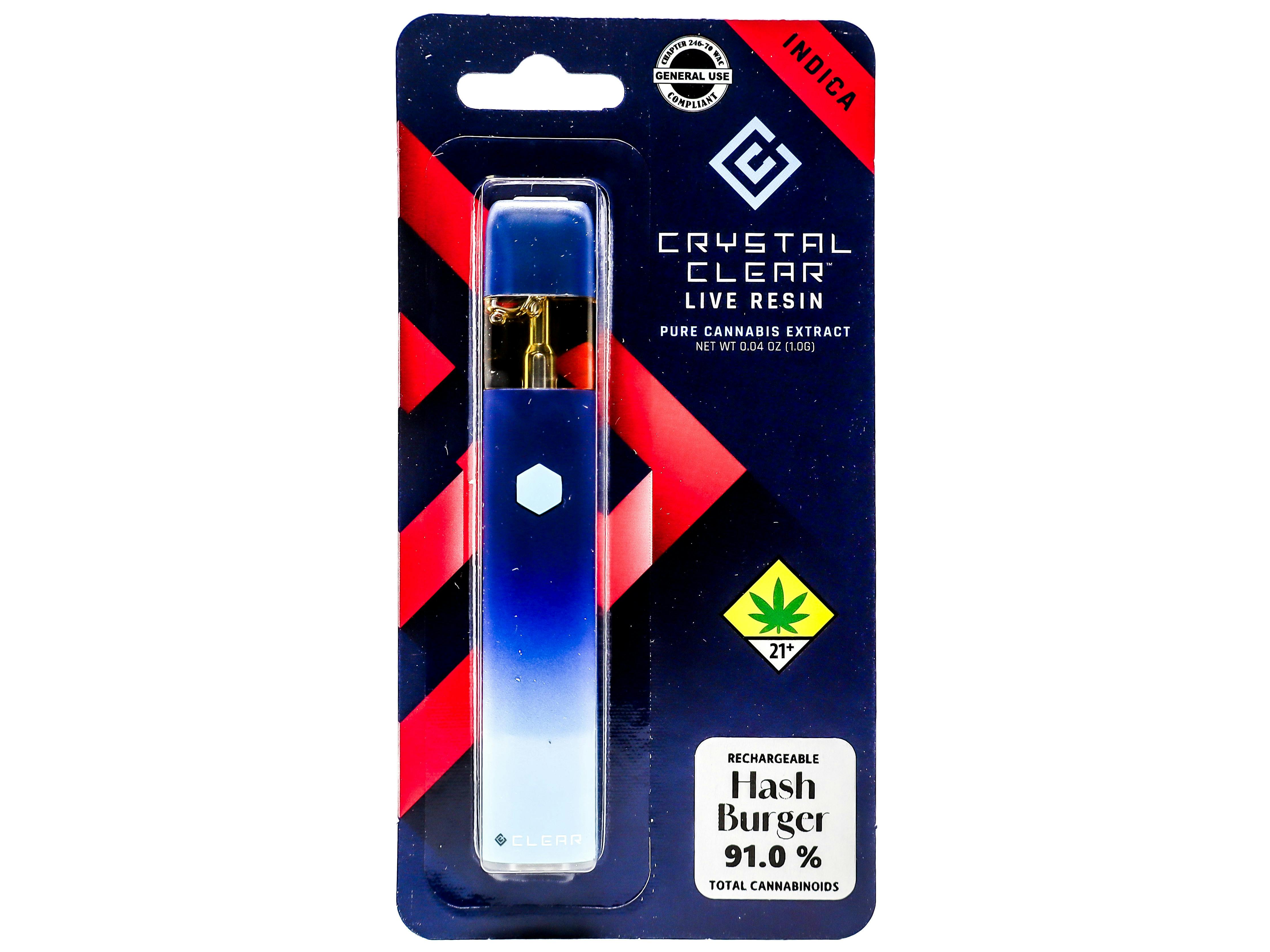 NWCS Hash Burger Live Resin Disposable Cart 1g 7847987737 SW_DSBL8|AOF