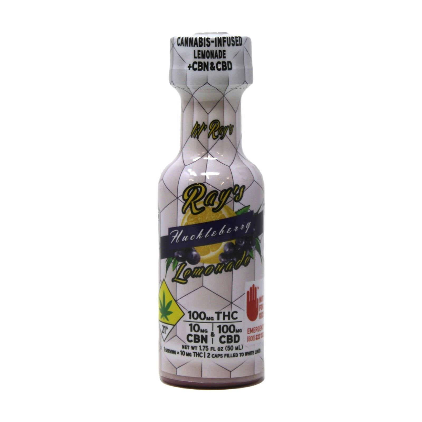 DTP Lil Rays Huckleberry Lemonade 10:1:10 THC:CBN:CBG Hybrid 100mg 8826480424 SW_LED2|AOF