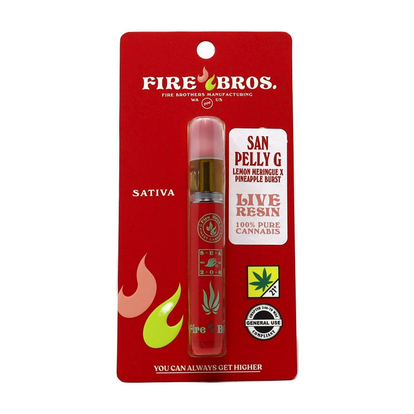 FRB San Pelly G Disposable Live Resin Cart 1g 7110409656 SW|AOF