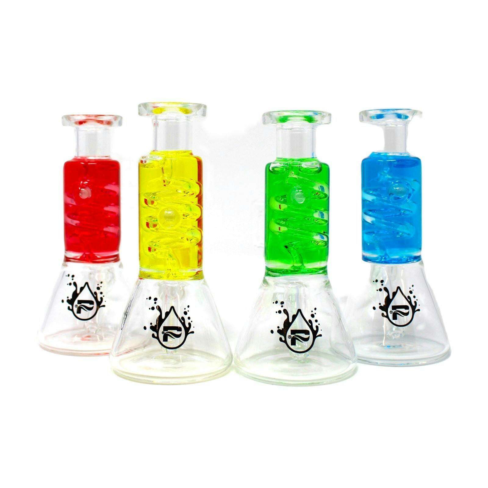 Pulsar 6" Glycerin Beaker Dab Rig Assorted Colors WP579