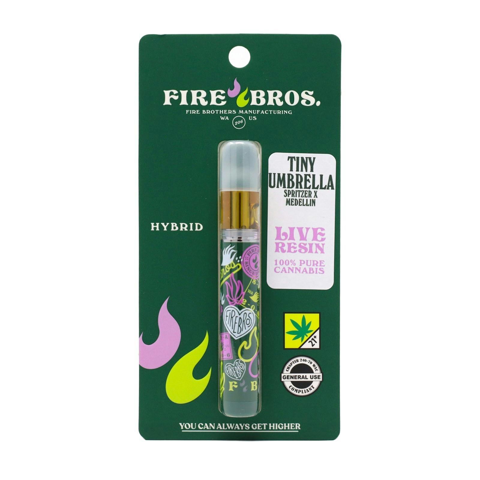 FRB Tiny Umbrella Live Resin Disposable Cart 1g 8013290379 SW_CART241|H1