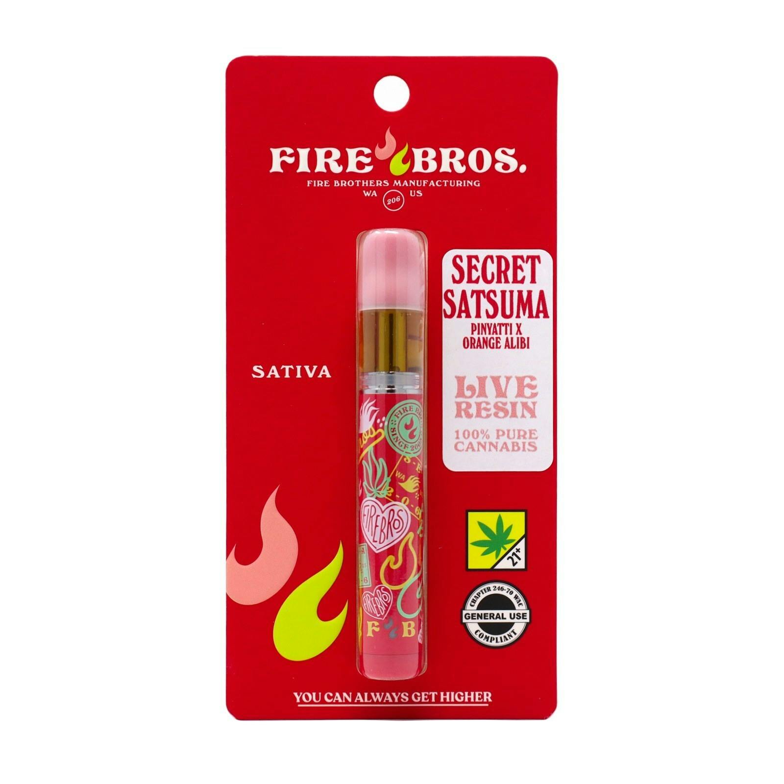 FRB Secret Satsuma Live Resin Disposable Cart 1g 6297948635 SW_CART243|H10