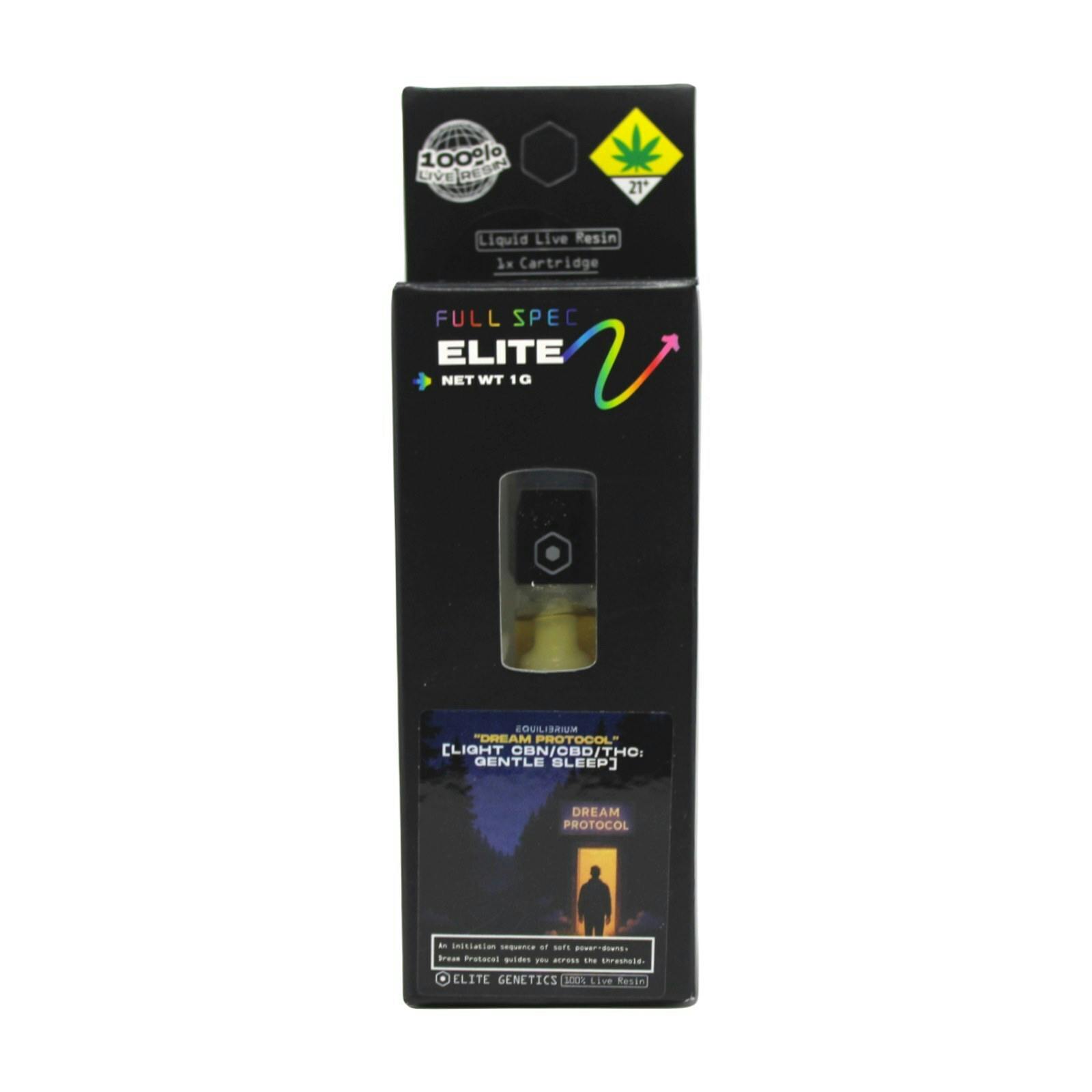 WRX Dream Protocol 6:1:1 THC:CBD:CBN Live Resin Cart 1g 4750975595 SW_CART212|A2