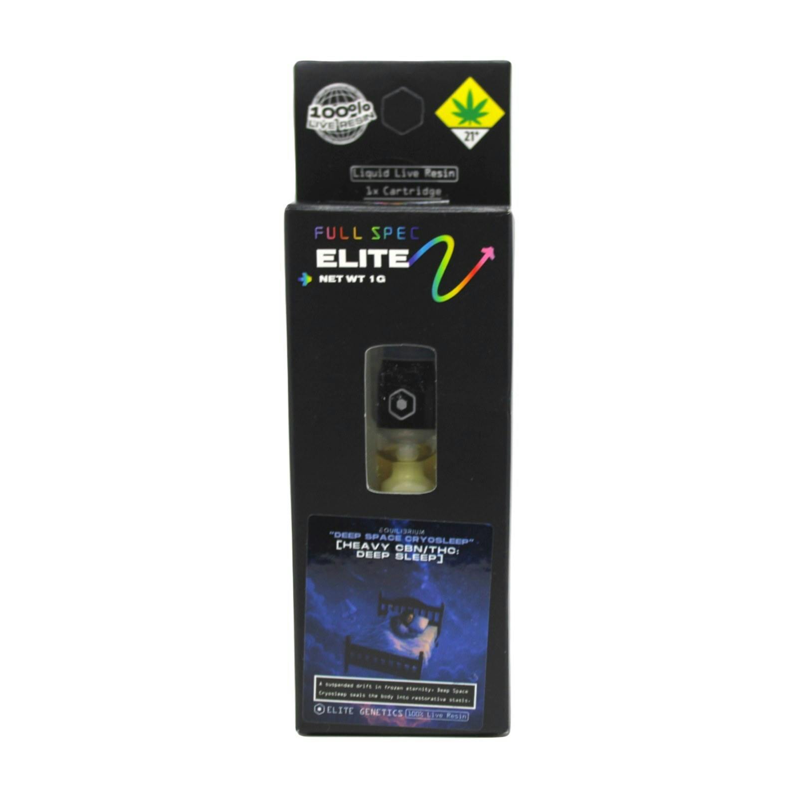 WRX Deep Space Cryosleep 4:1 THC:CBN Live Resin Cart 1g 9330895172 SW_CART22|G4