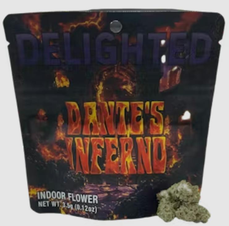 Delighted | Flower | Dante's Inferno | H(I) | 3.5g