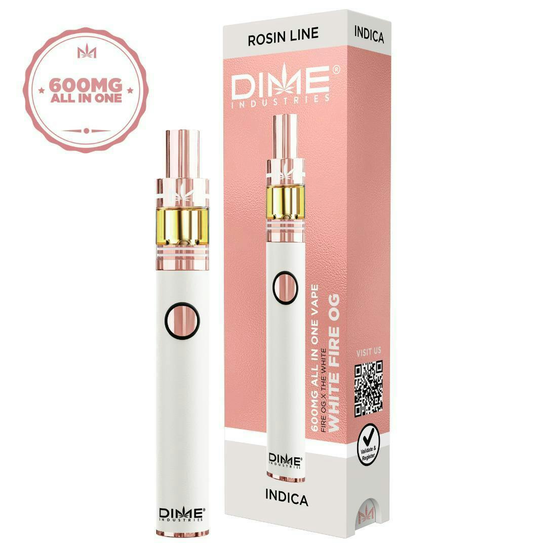 Dime Industries | White Fire OG | Rosin Line 600mg - 600 mg
