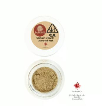 Nasha | Green Unpressed Hash | OG X Skunk 1 | H(I) | 1.2g