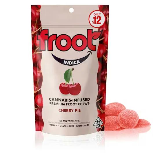 Froot | Gummies | Cherry Pie | 10 pack | 100mg | I