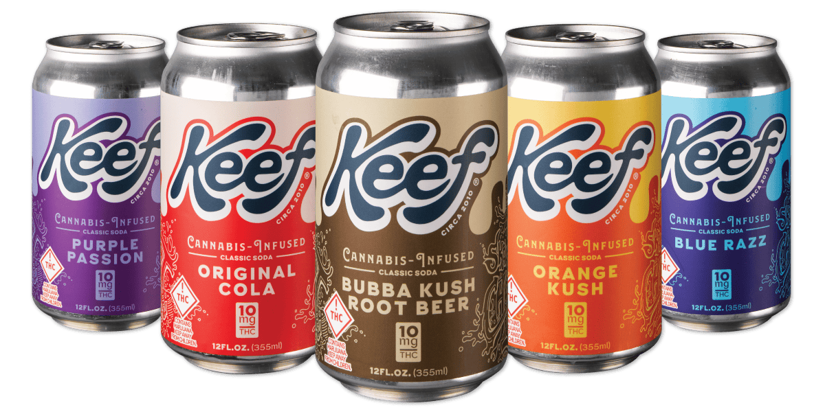 Keef | Beverage | Cherry Cola Xtreme | 100mg | 12oz