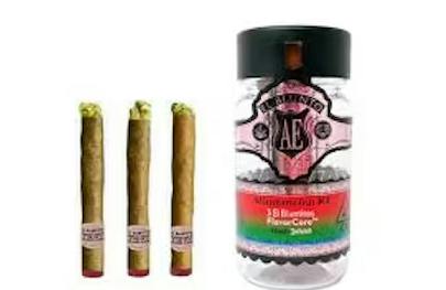 El Blunto | Gold Hash Bluntito 3 Pk | Flavor Core Strawmelon Ice | H | 2.55g