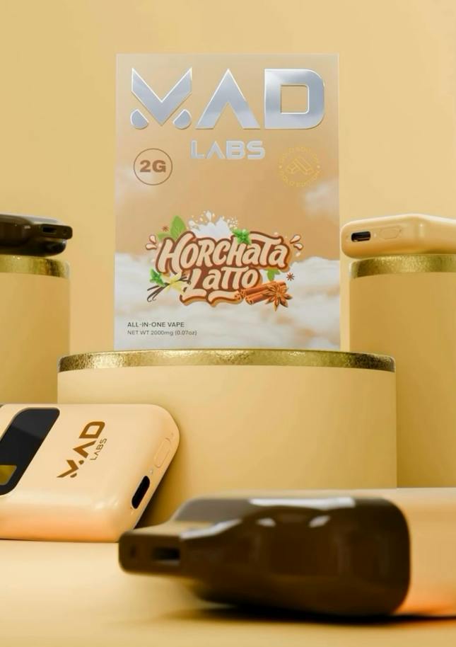 Mad Labs | Gold Edition AIO | Horchata Latto | S | 2g