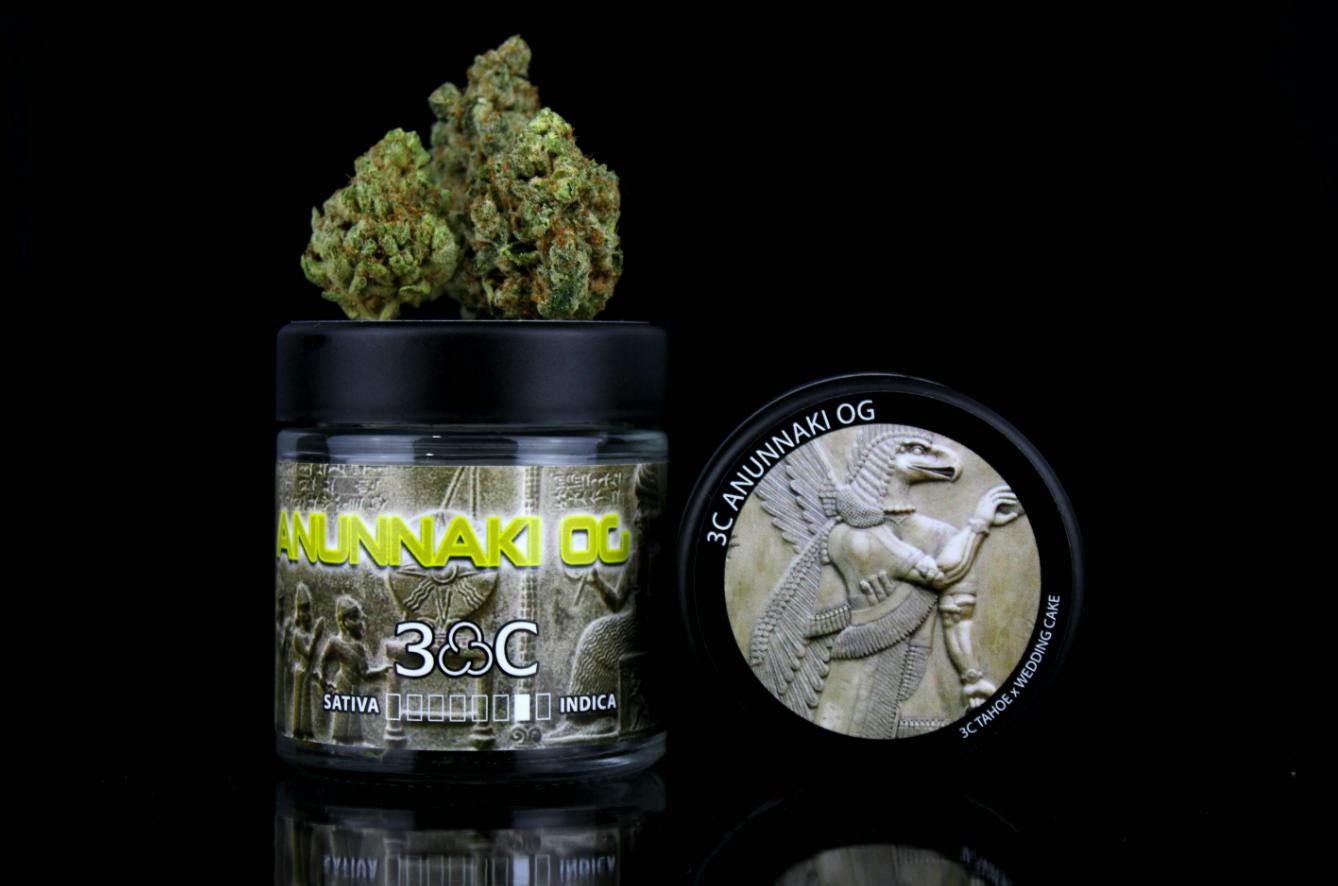 3C Cannabis | Flower | Anunnaki OG | H(I) | 3.5g