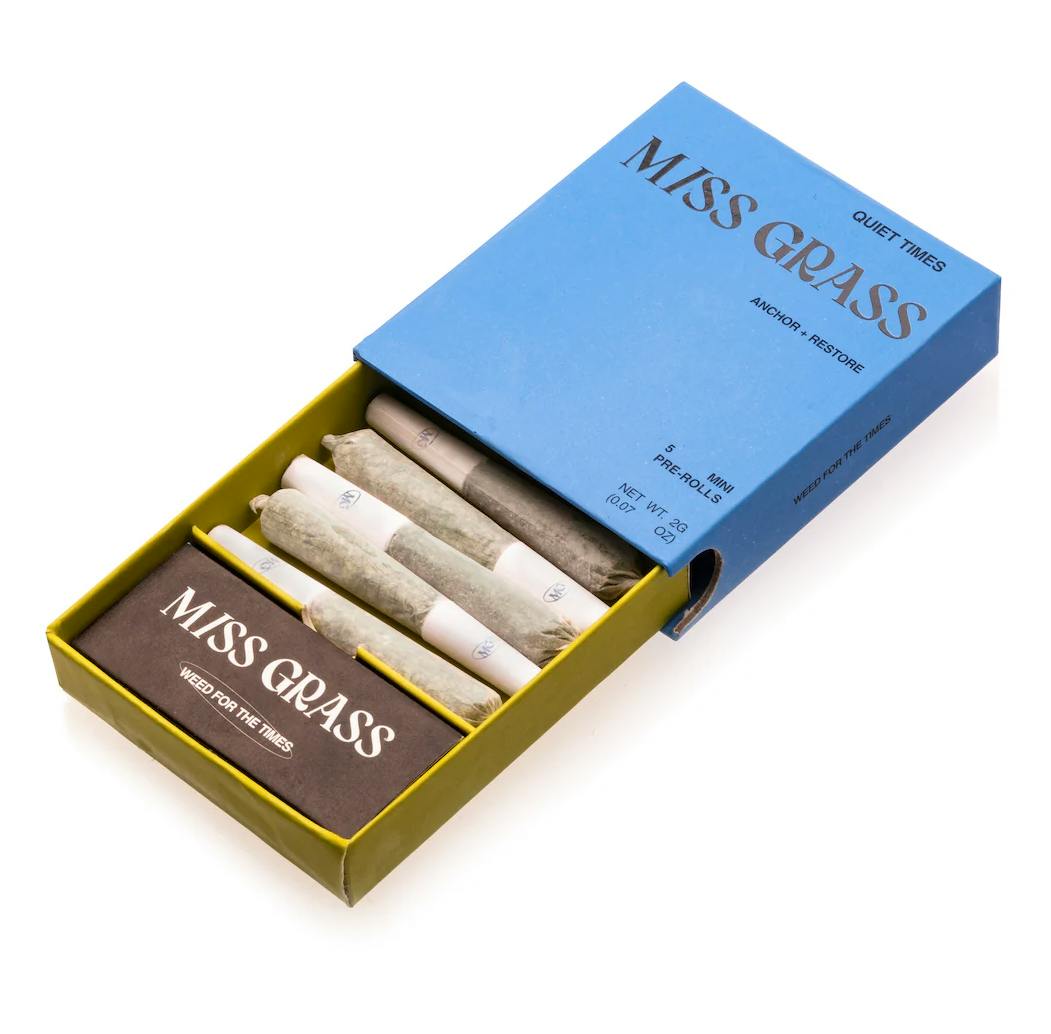 Miss Grass | Pre-Roll | 5pk | Purple Punch | I | 2g