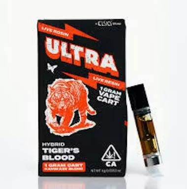 Ultra | Live Rosin & Live Resin AIO | Tiger's Blood | H | 1g