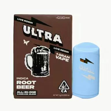 Ultra | Live Rosin & Live Resin AIO | Root Beer | I | 1g
