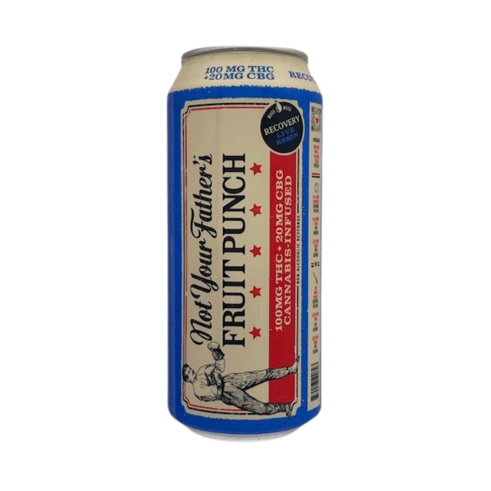 Not Your Father's | Soda | Fruit Punch | Recover | 16oz | 100mg THC+20mg CBG