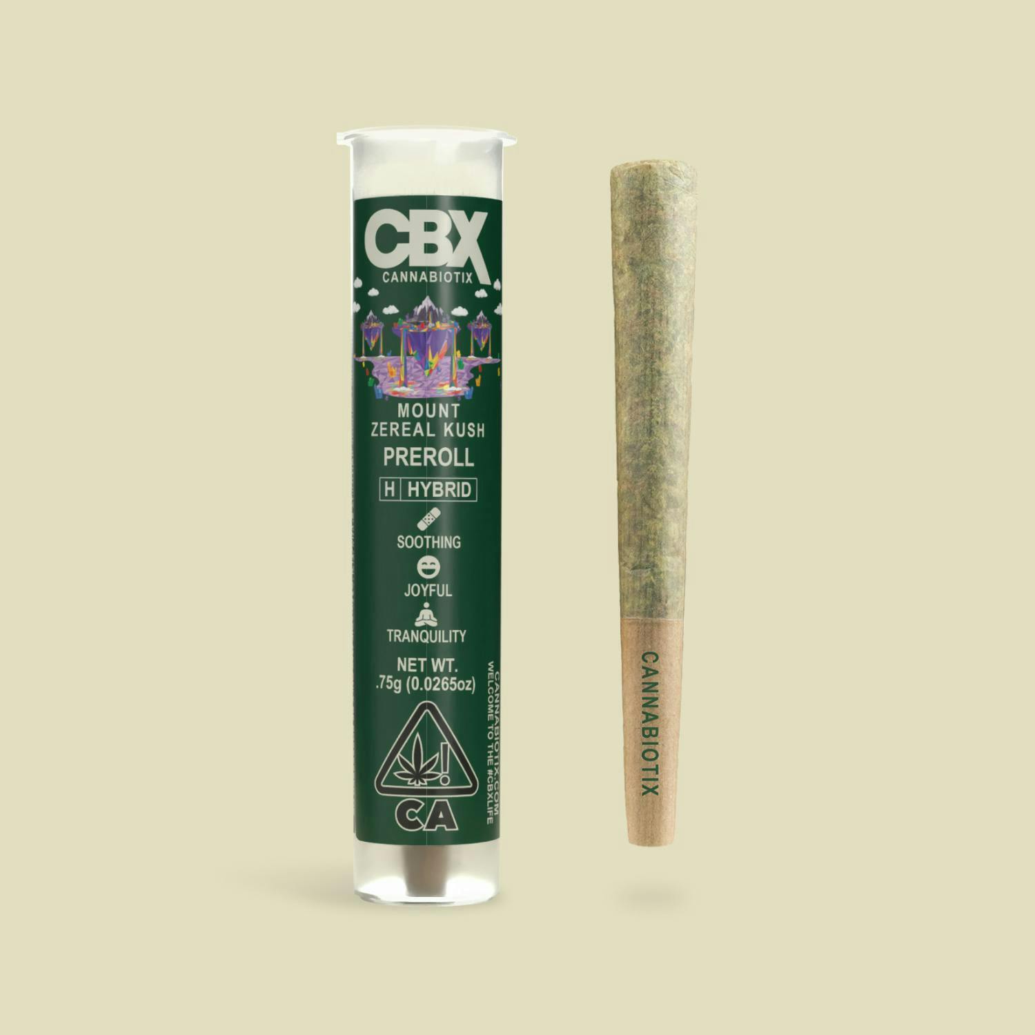 Cannabiotix | Pre-roll | Mount Zereal Kush | I | 0.75g